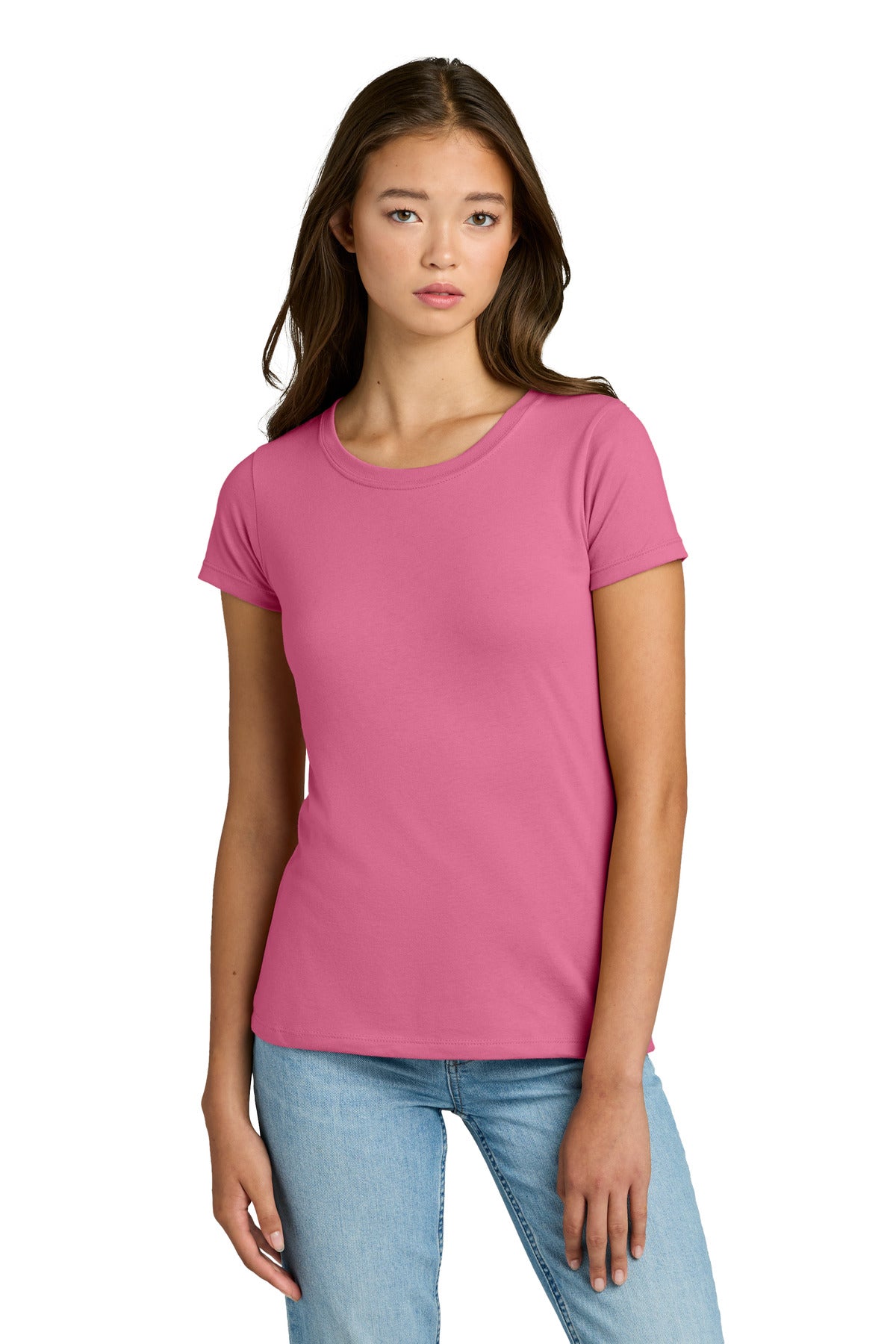 Next Level Apparel Women's Ideal Tee NL1510 - Hot Pink - front
