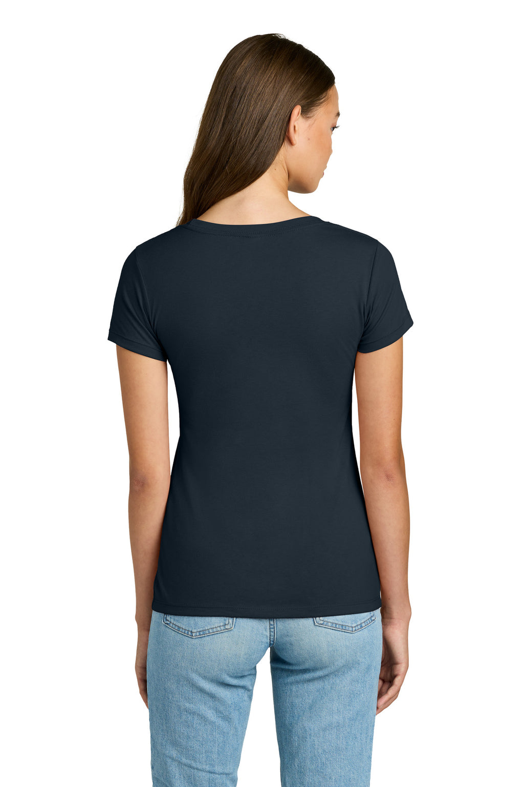 Next Level Apparel Women's Ideal Tee NL1510 - Midnight Navy - back