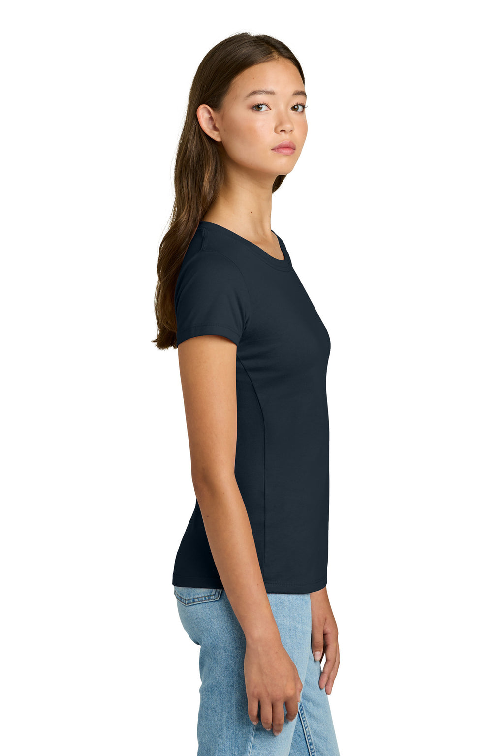 Next Level Apparel Women's Ideal Tee NL1510 - Midnight Navy - side