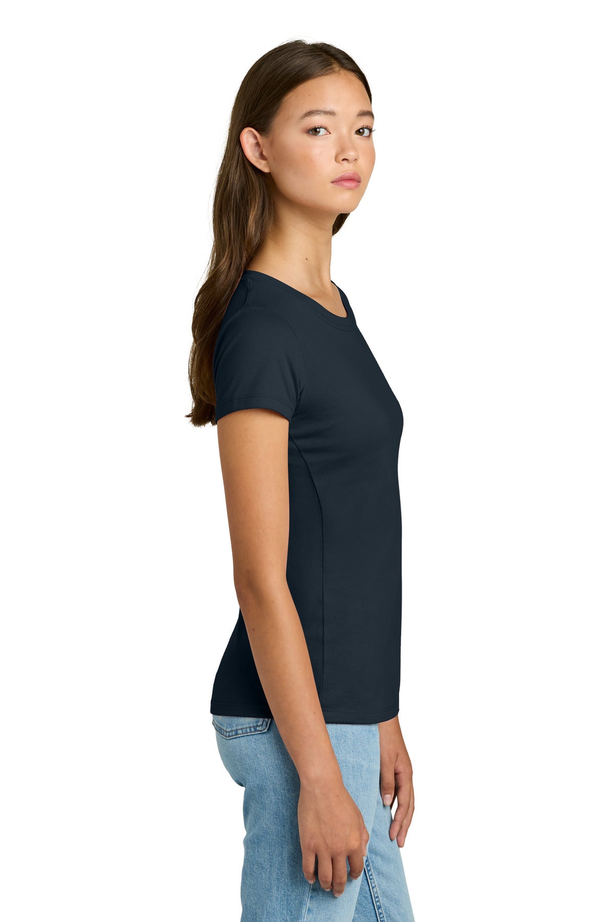Next Level Apparel Women's Ideal Tee NL1510 - Midnight Navy - side