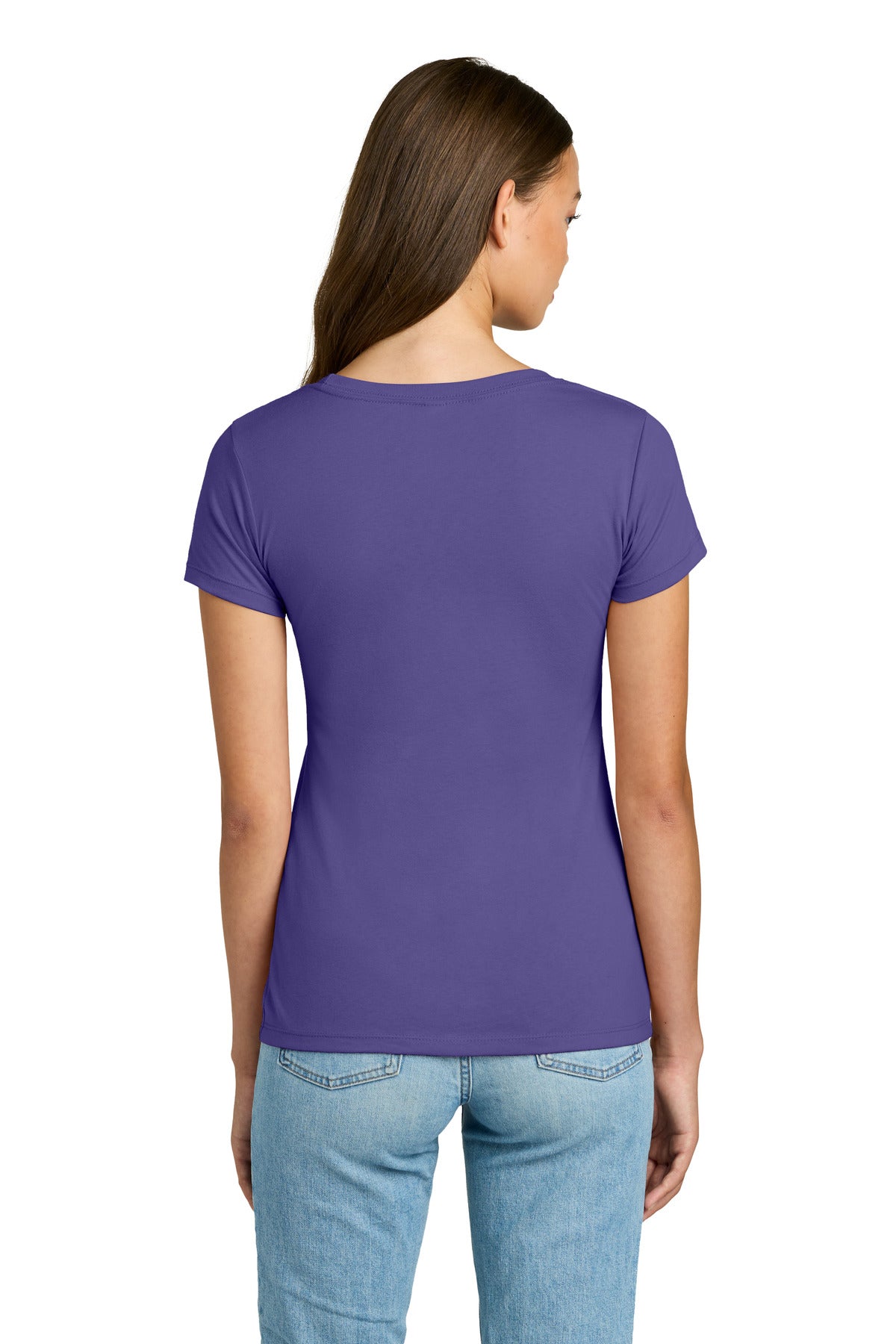 Next Level Apparel Women's Ideal Tee NL1510 - Purple Rush - back