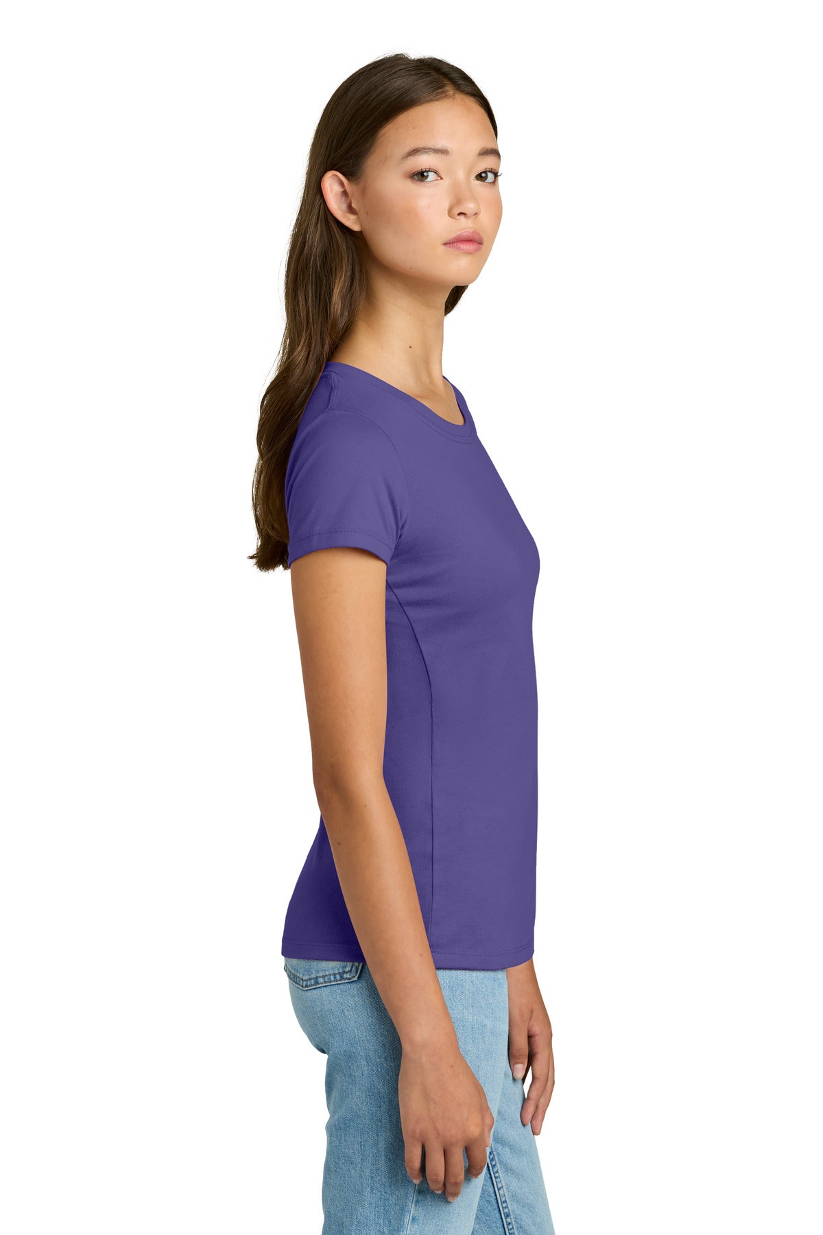 Next Level Apparel Women's Ideal Tee NL1510 - Purple Rush - side