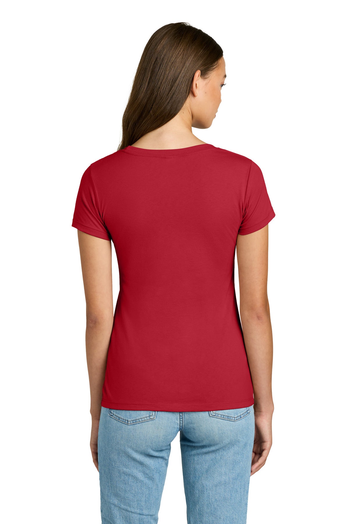 Next Level Apparel Women's Ideal Tee NL1510 - Red - back