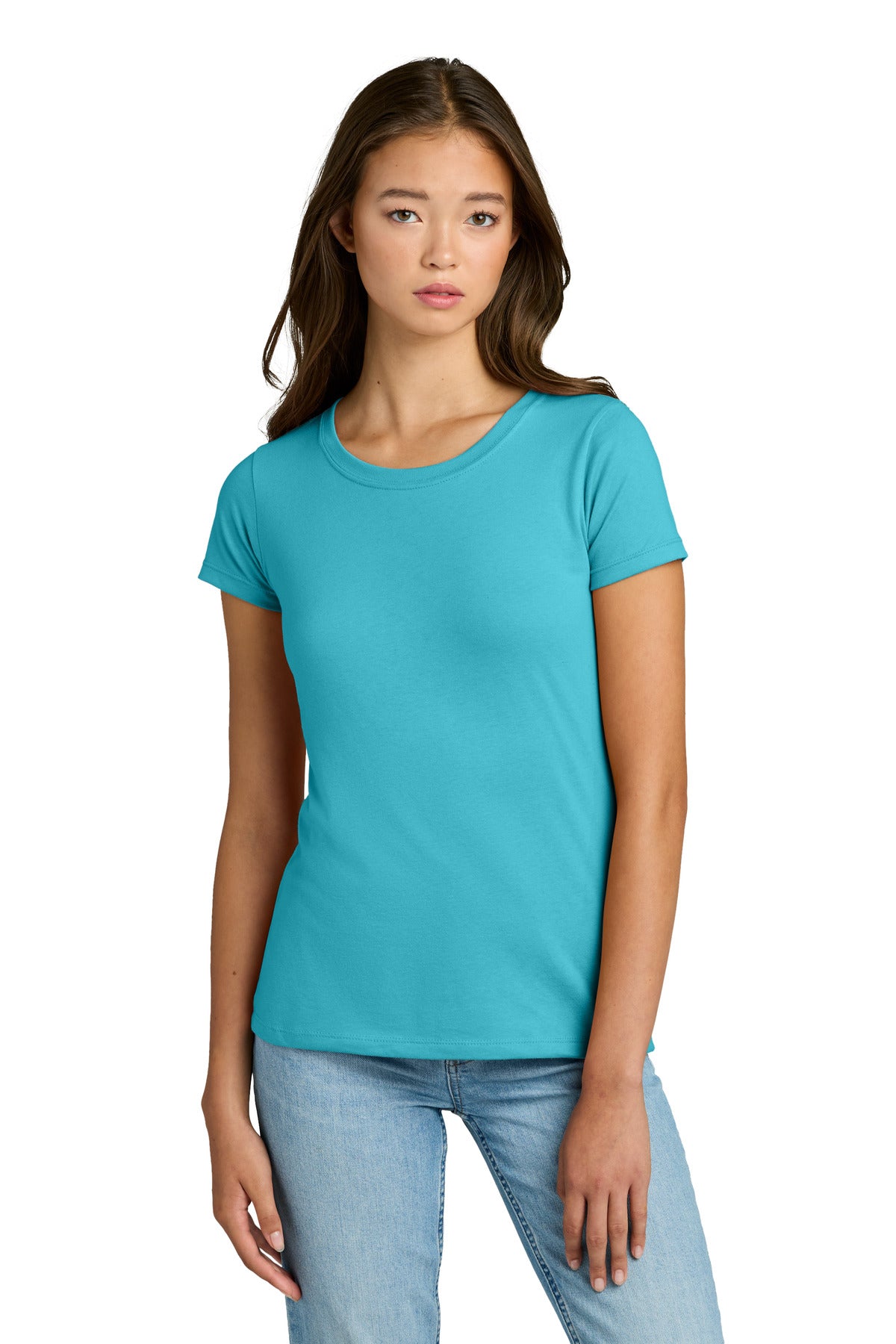 Next Level Apparel Women's Ideal Tee NL1510 - Tahiti Blue - front