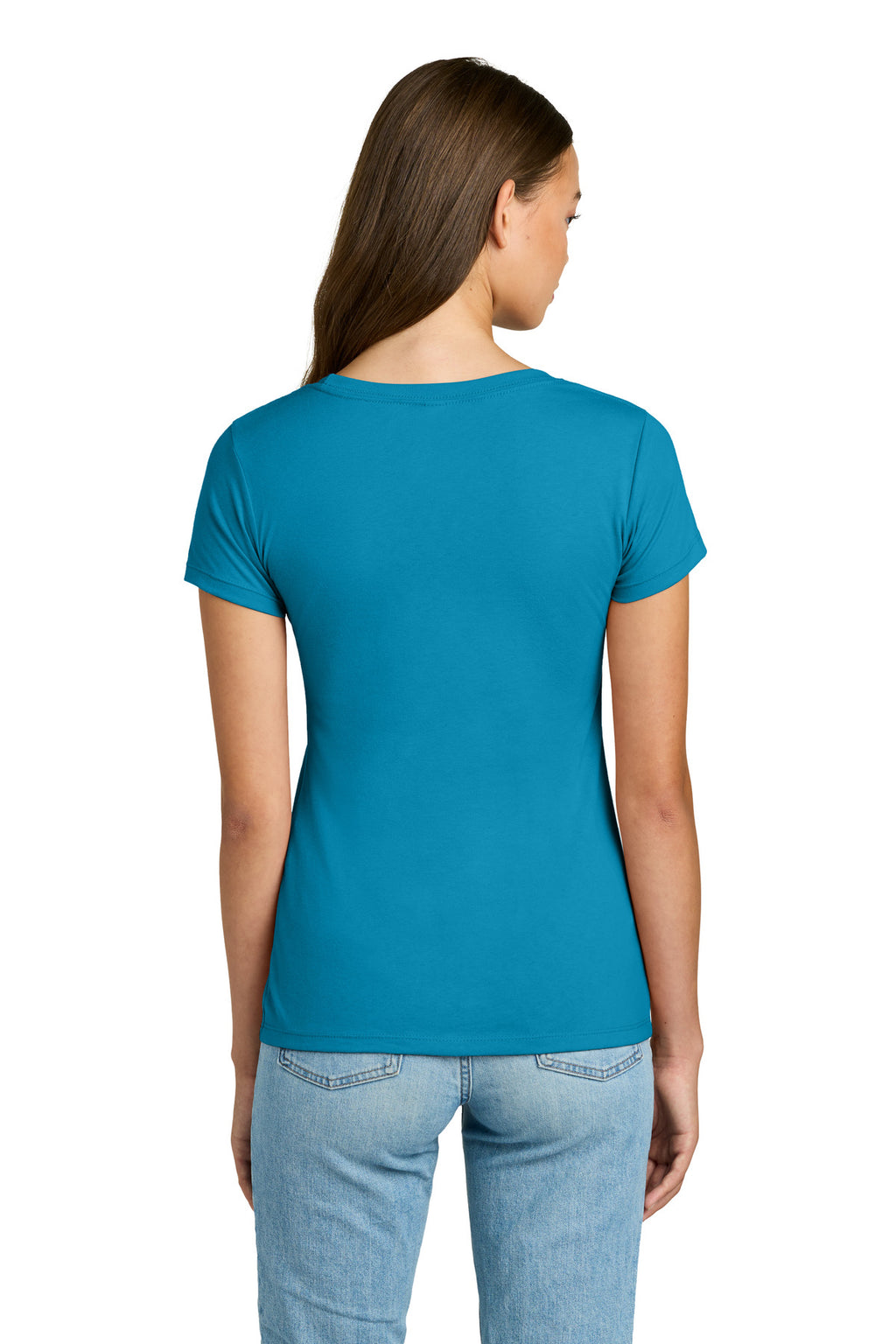 Next Level Apparel Women's Ideal Tee NL1510 - Turquoise - back