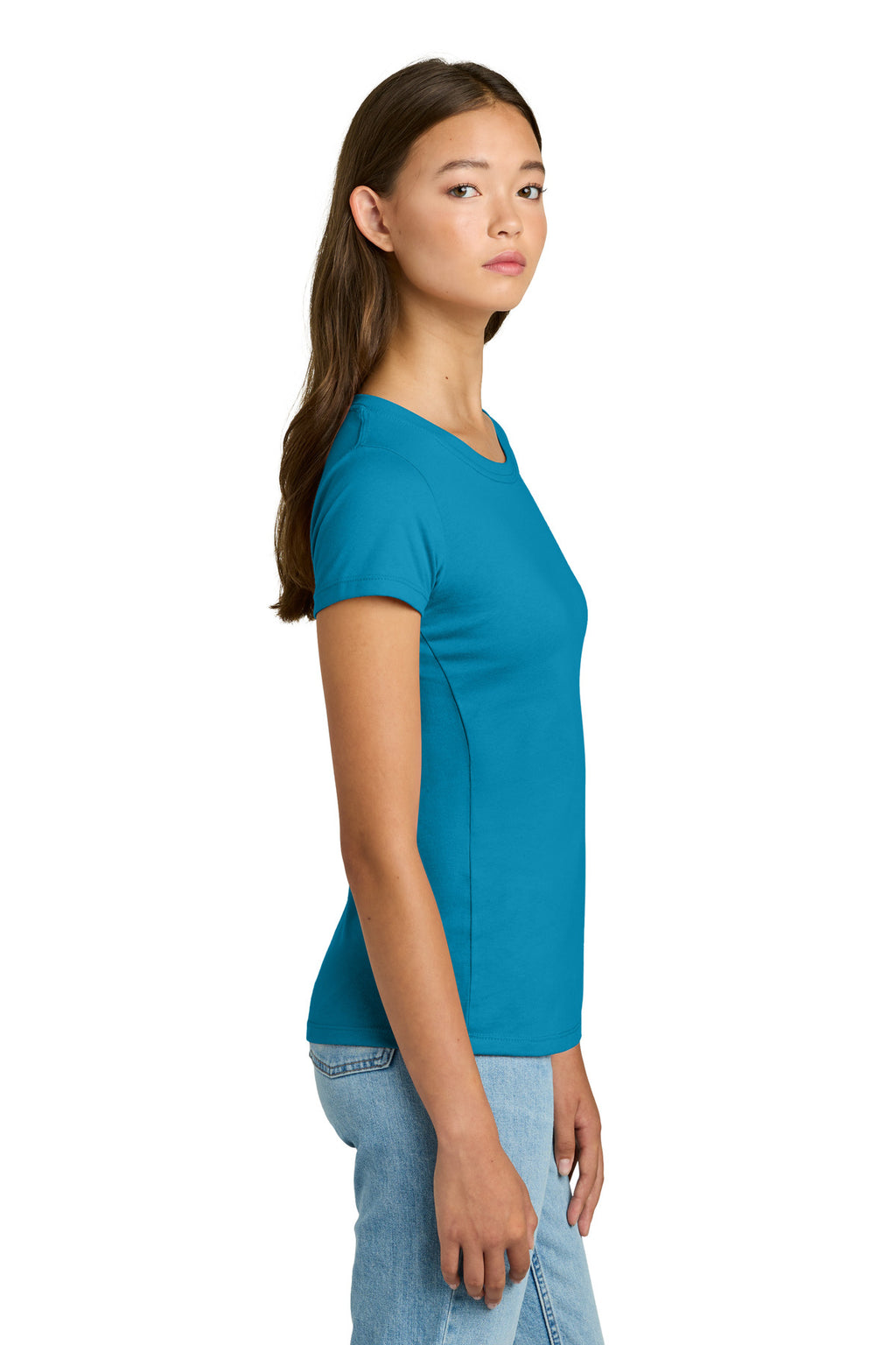 Next Level Apparel Women's Ideal Tee NL1510 - Turquoise - side