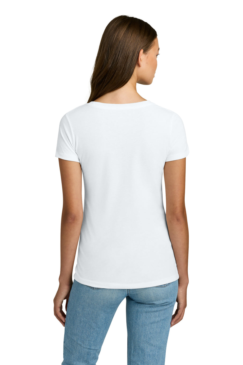 Next Level Apparel Women's Ideal Tee NL1510 - White - back