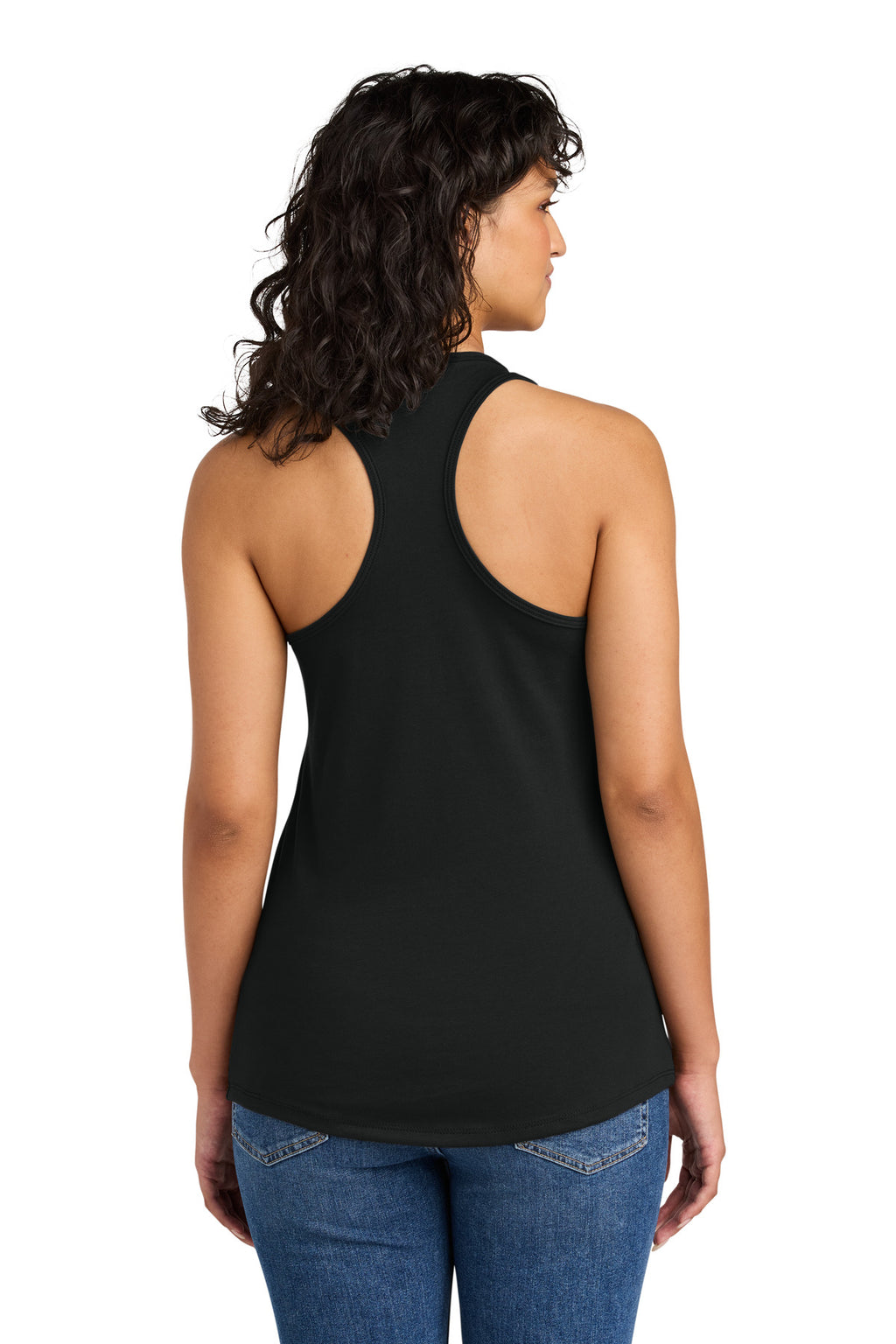 Next Level Apparel Women's Ideal Racerback Tank NL1533 - Black - back