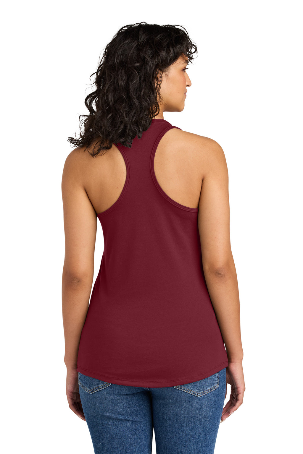Next Level Apparel Women's Ideal Racerback Tank NL1533 - Cardinal - back