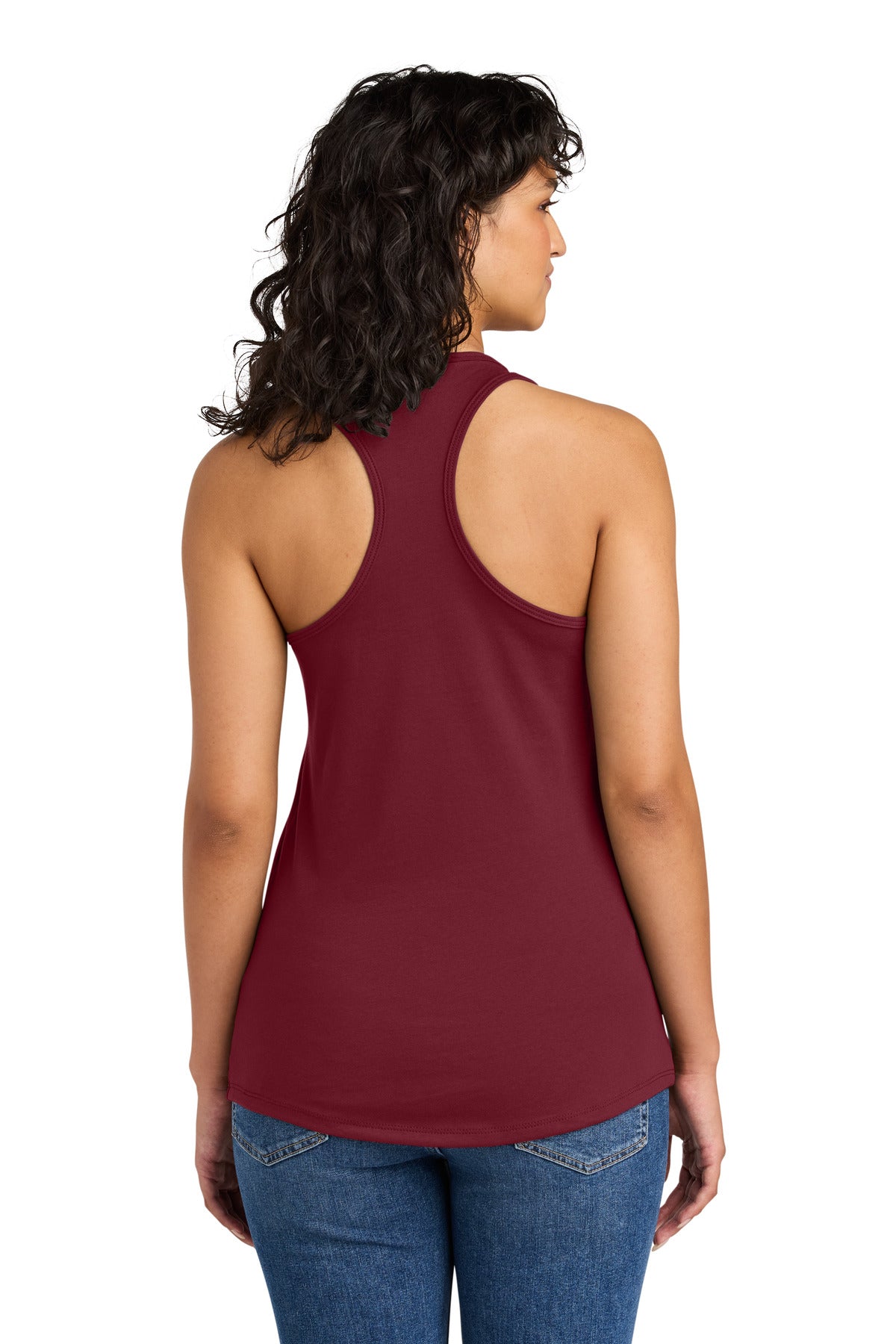 Next Level Apparel Women's Ideal Racerback Tank NL1533 - Cardinal - back