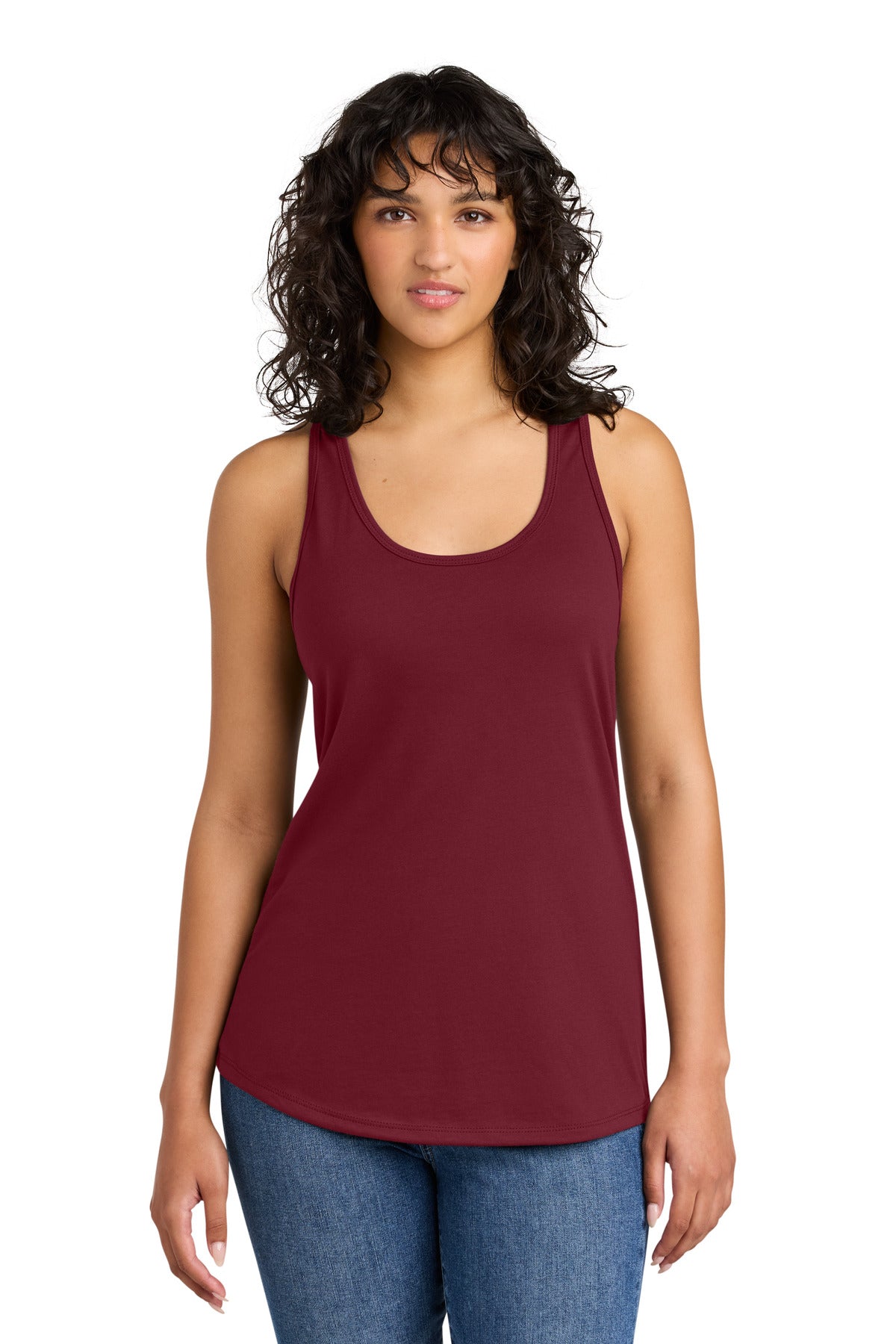 Next Level Apparel Women's Ideal Racerback Tank NL1533 - Cardinal - front
