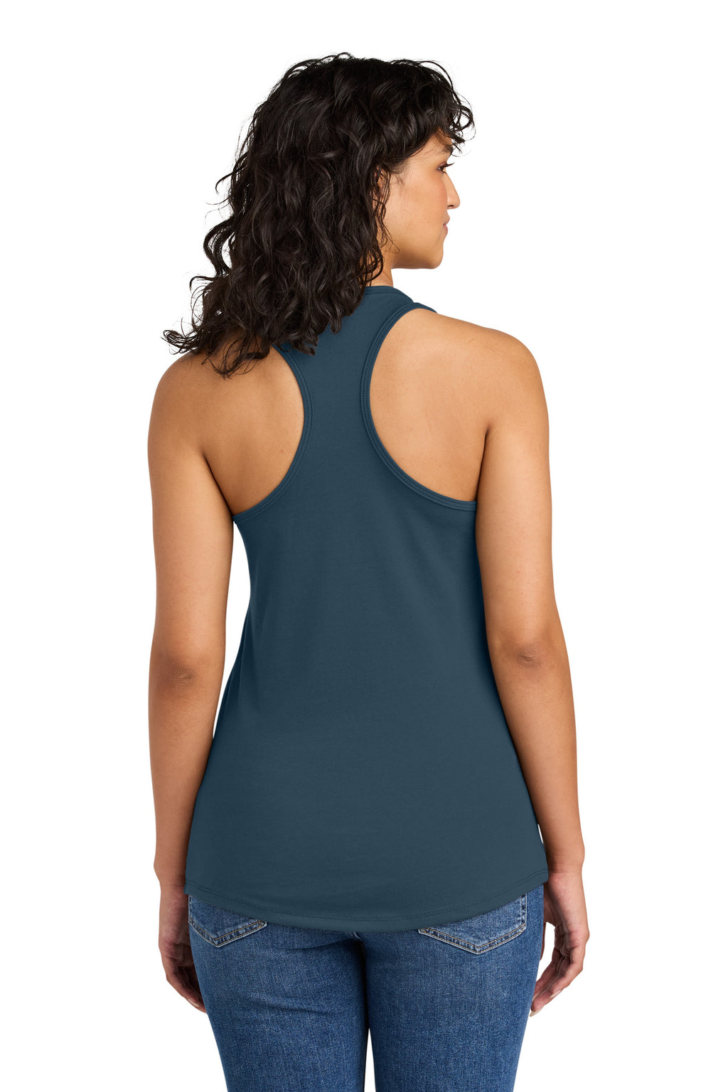 Next Level Apparel Women's Ideal Racerback Tank NL1533 - Indigo - back