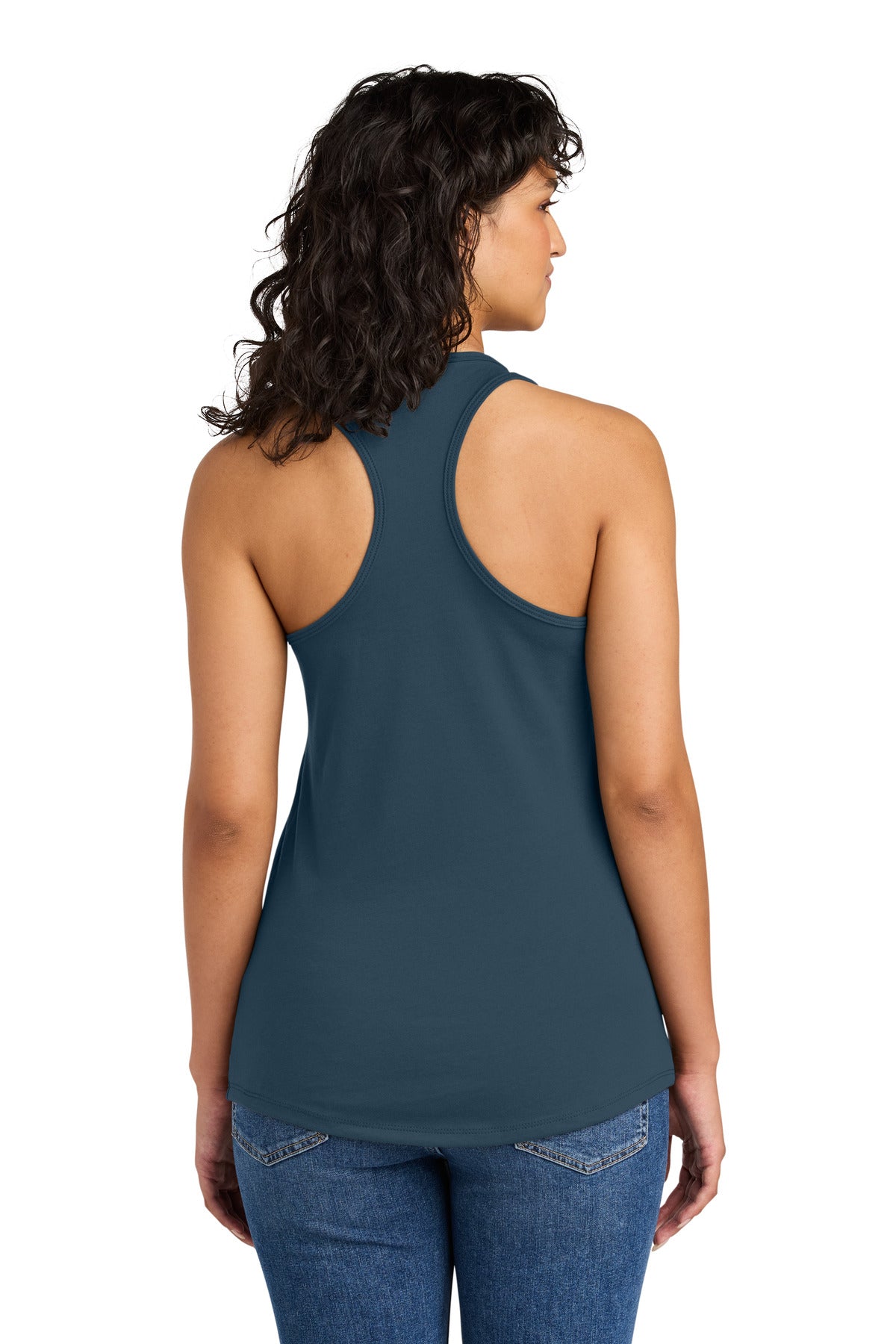 Next Level Apparel Women's Ideal Racerback Tank NL1533 - Indigo - back