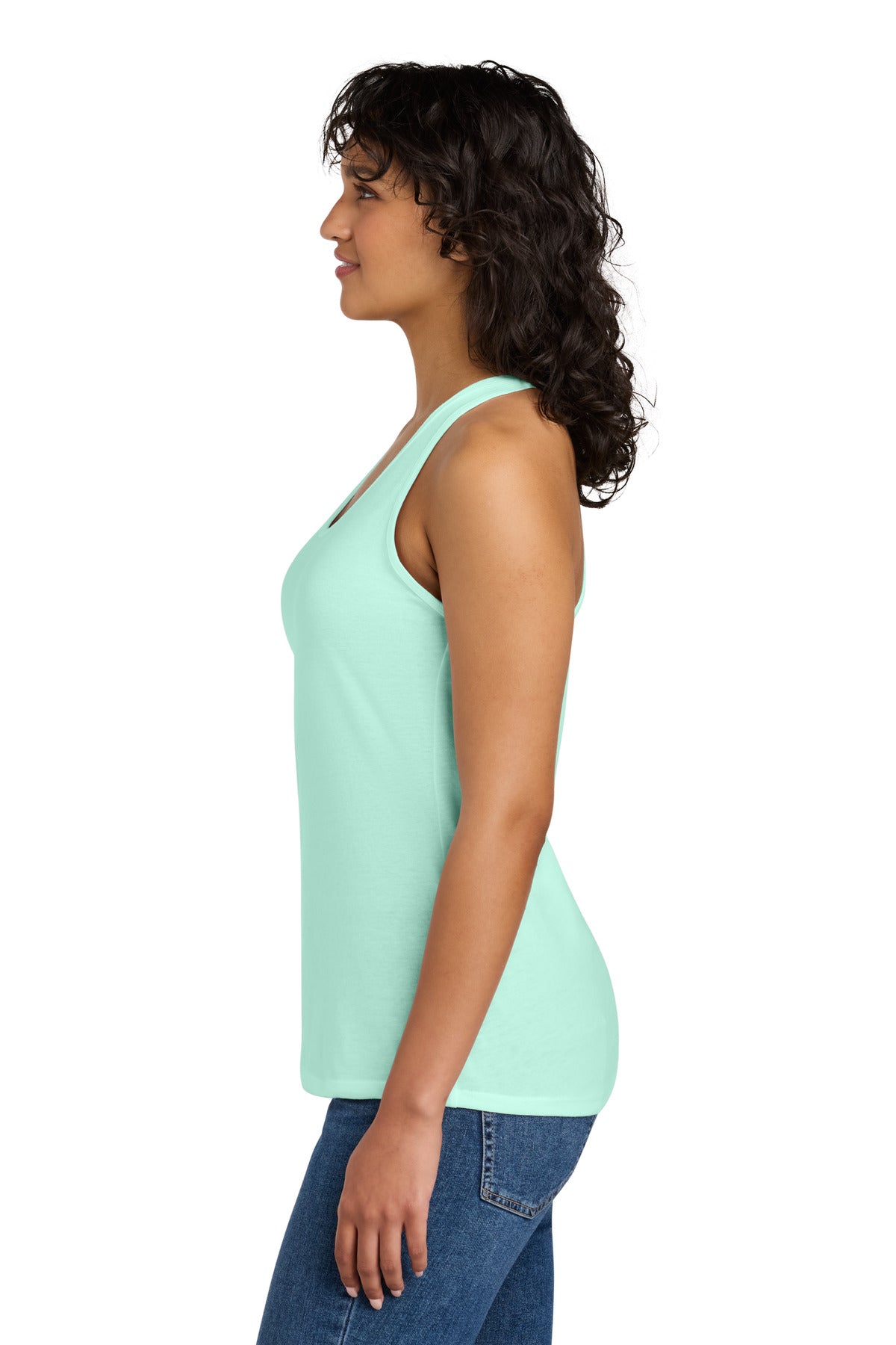 Next Level Apparel Women's Ideal Racerback Tank NL1533 - Mint - side