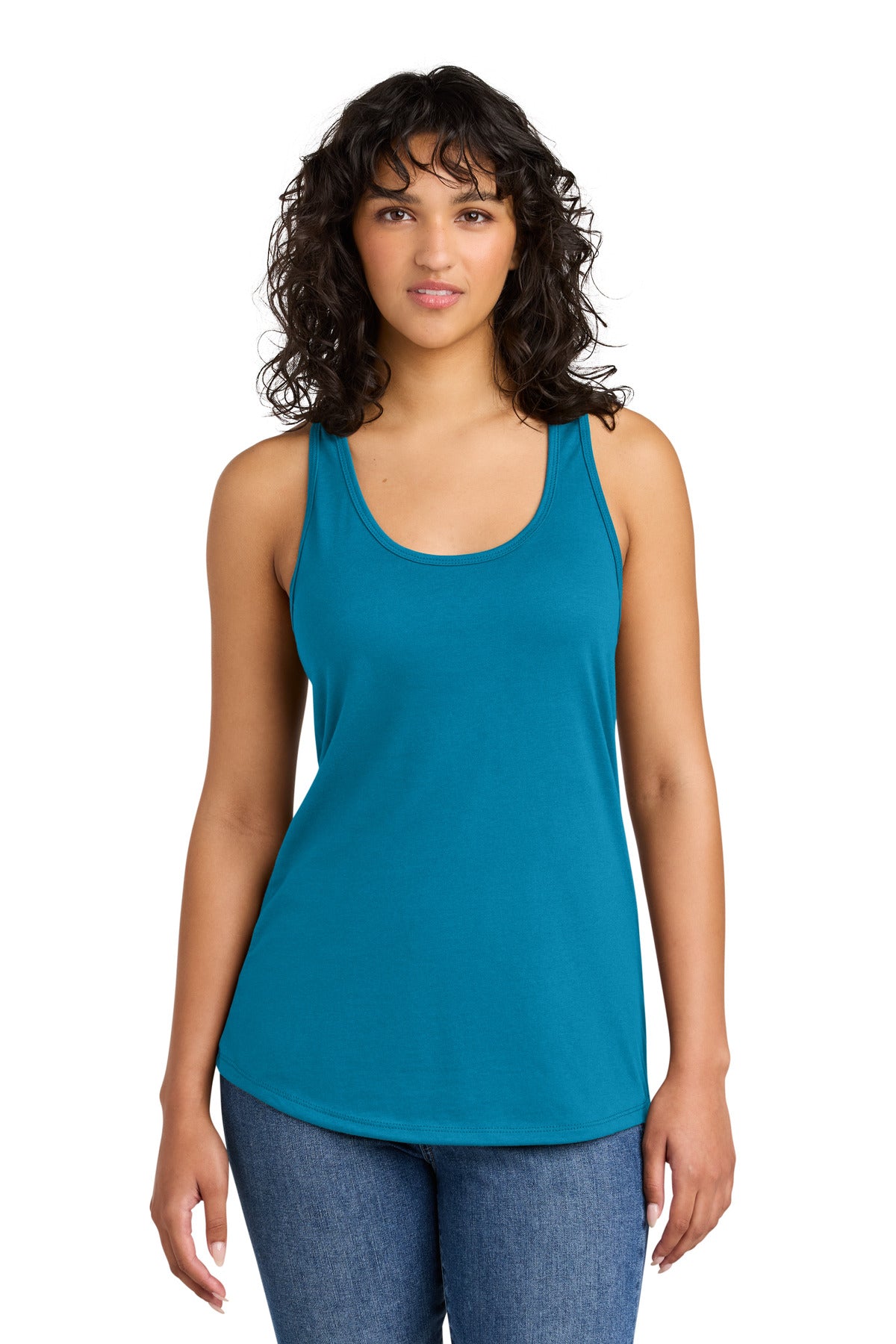 Next Level Apparel Women's Ideal Racerback Tank NL1533 - Turquoise - front