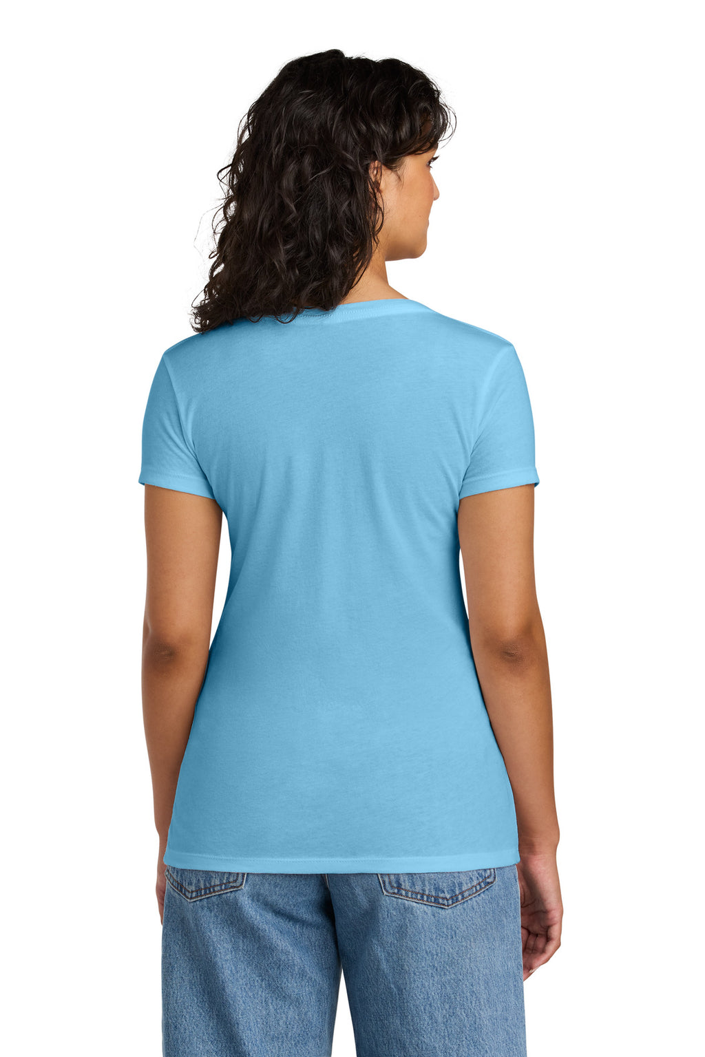 Next Level Apparel Women's Ideal V-Neck Tee NL1540 - Cancun - back