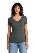 Next Level Apparel Women's Ideal V-Neck Tee NL1540 - Dark Gray - front