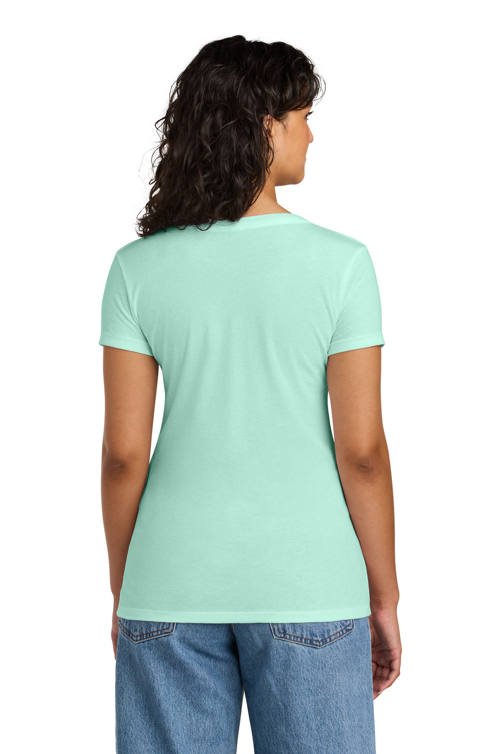 Next Level Apparel Women's Ideal V-Neck Tee NL1540 - Mint - back