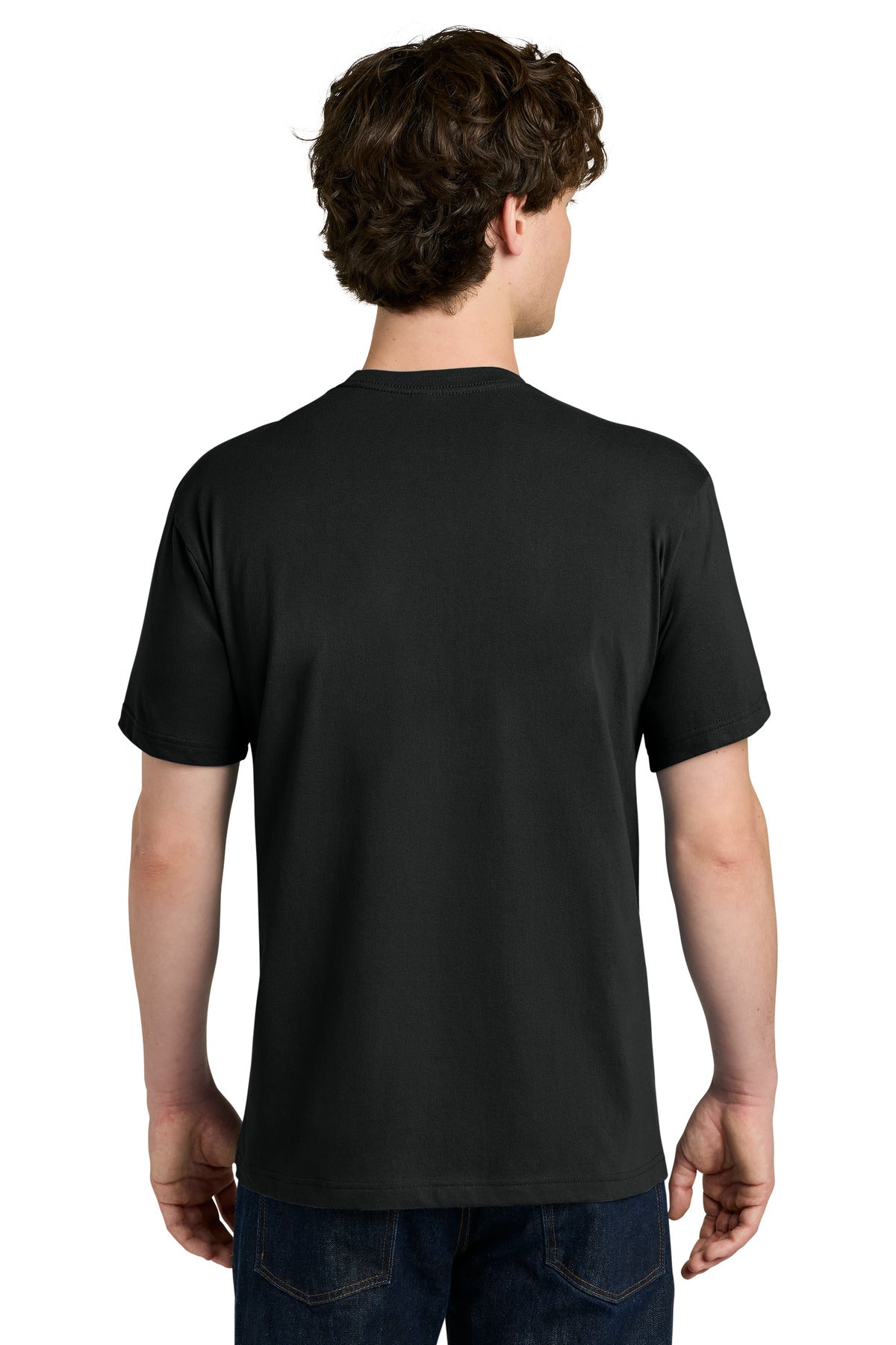 Next Level Apparel Ideal Jersey Tee NL1810 - Black - back