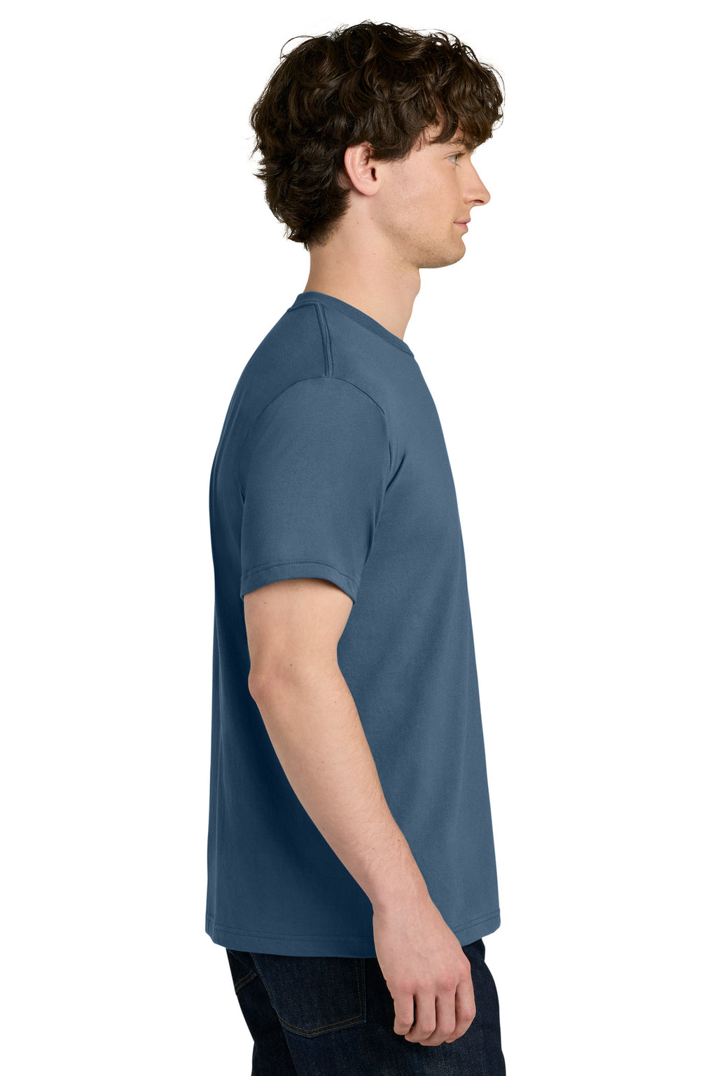 Next Level Apparel Ideal Jersey Tee NL1810 - Blue Jean - side