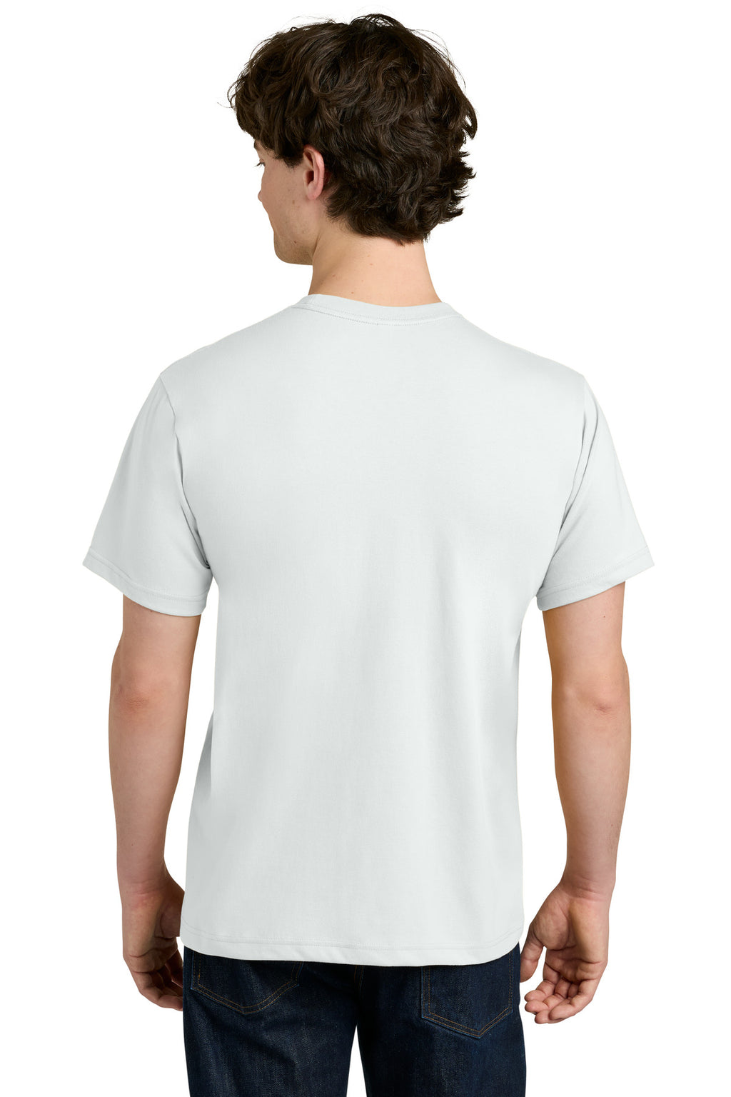 Next Level Apparel Ideal Jersey Tee NL1810 - Bone - back