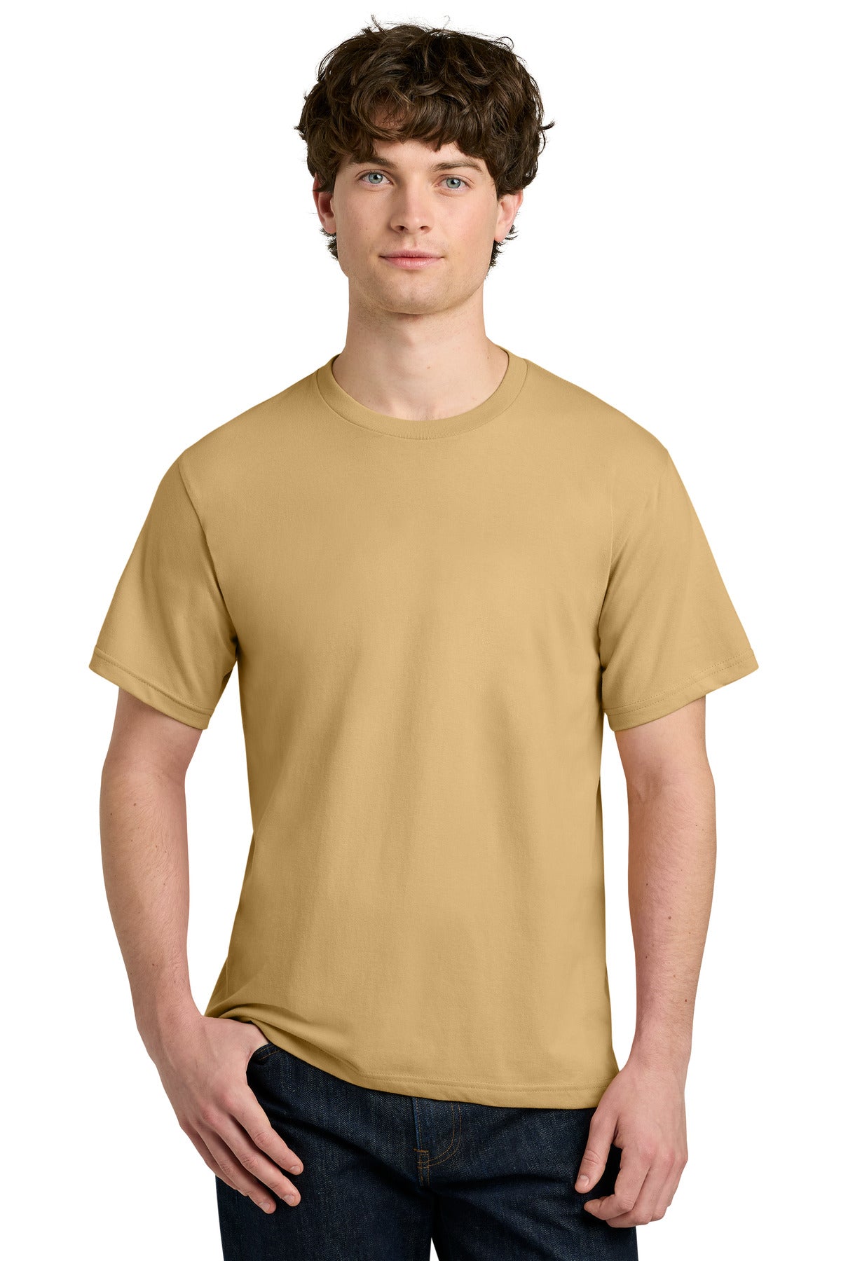Next Level Apparel Ideal Jersey Tee NL1810 - Camel - front