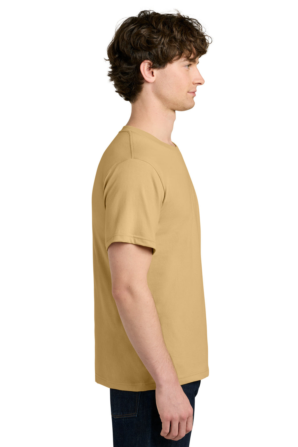 Next Level Apparel Ideal Jersey Tee NL1810 - Camel - side