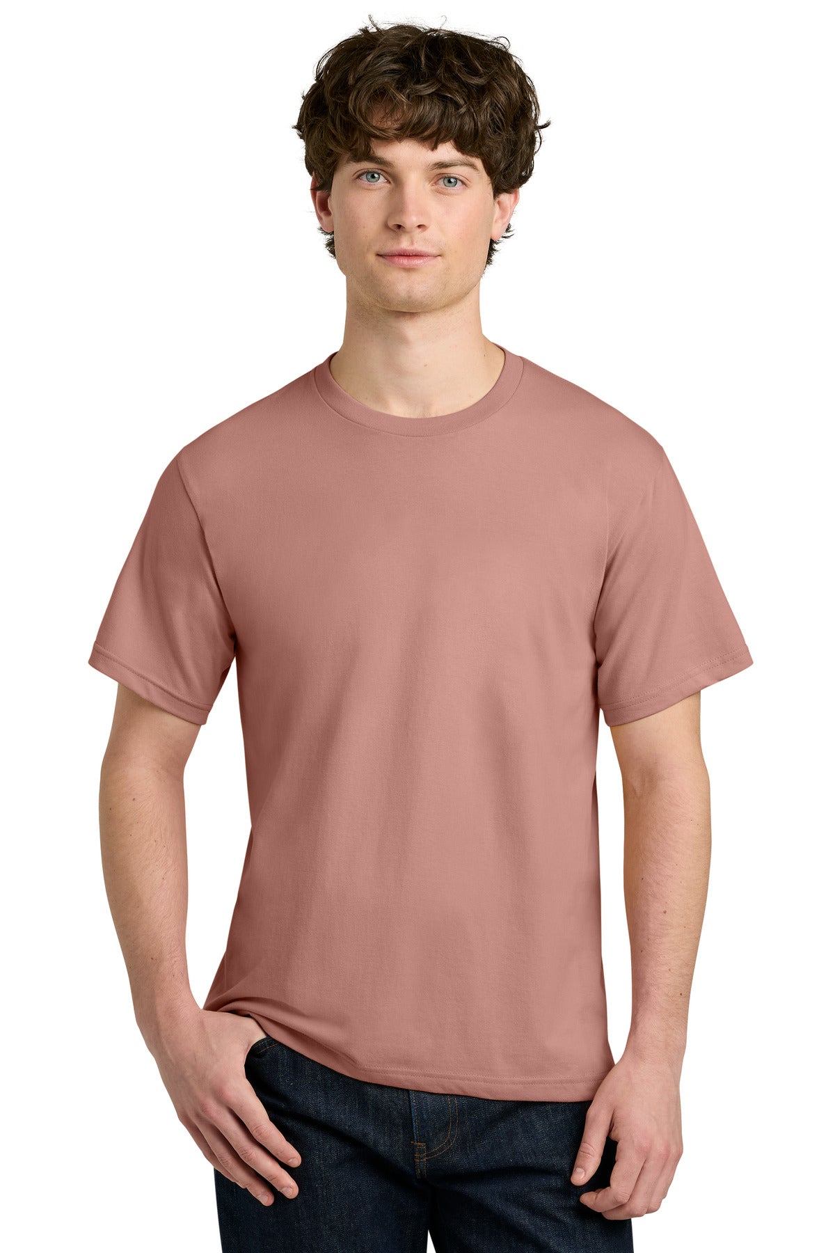 Next Level Apparel Ideal Jersey Tee NL1810 - Desert Pink - front