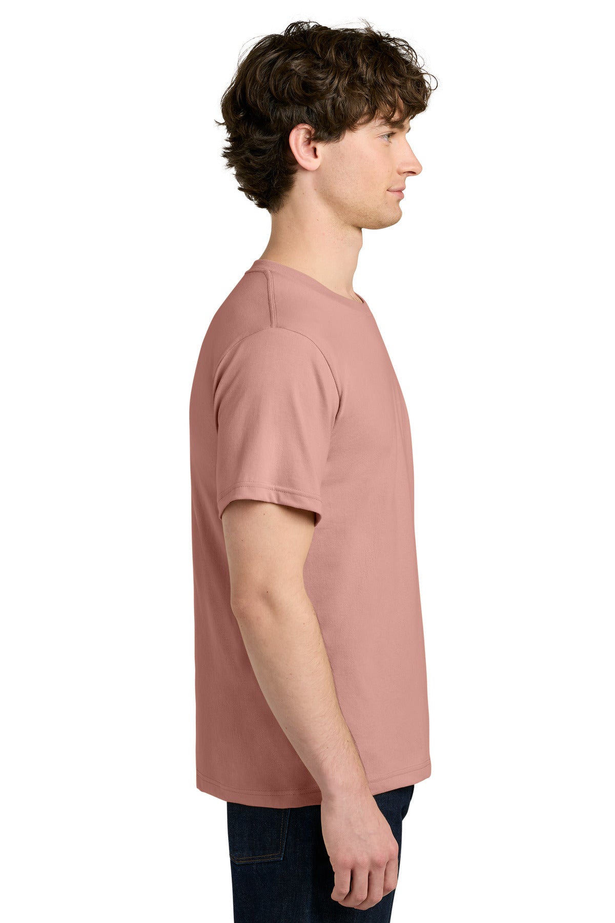 Next Level Apparel Ideal Jersey Tee NL1810 - Desert Pink - side