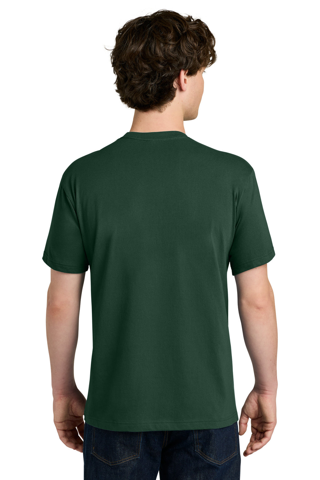 Next Level Apparel Ideal Jersey Tee NL1810 - Forest Green - back