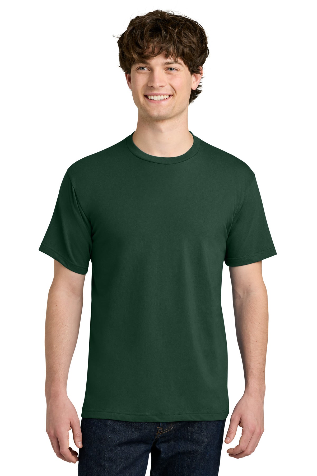 Next Level Apparel Ideal Jersey Tee NL1810 - Forest Green - front