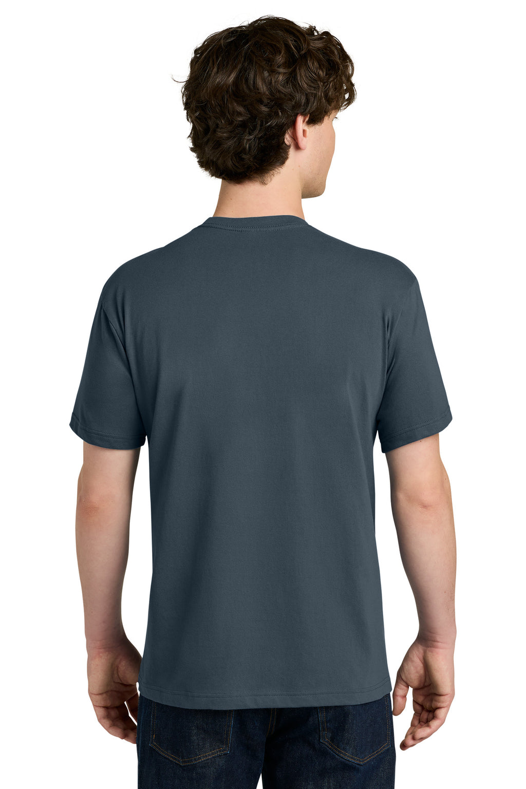 Next Level Apparel Ideal Jersey Tee NL1810 - Harbor Blue - back