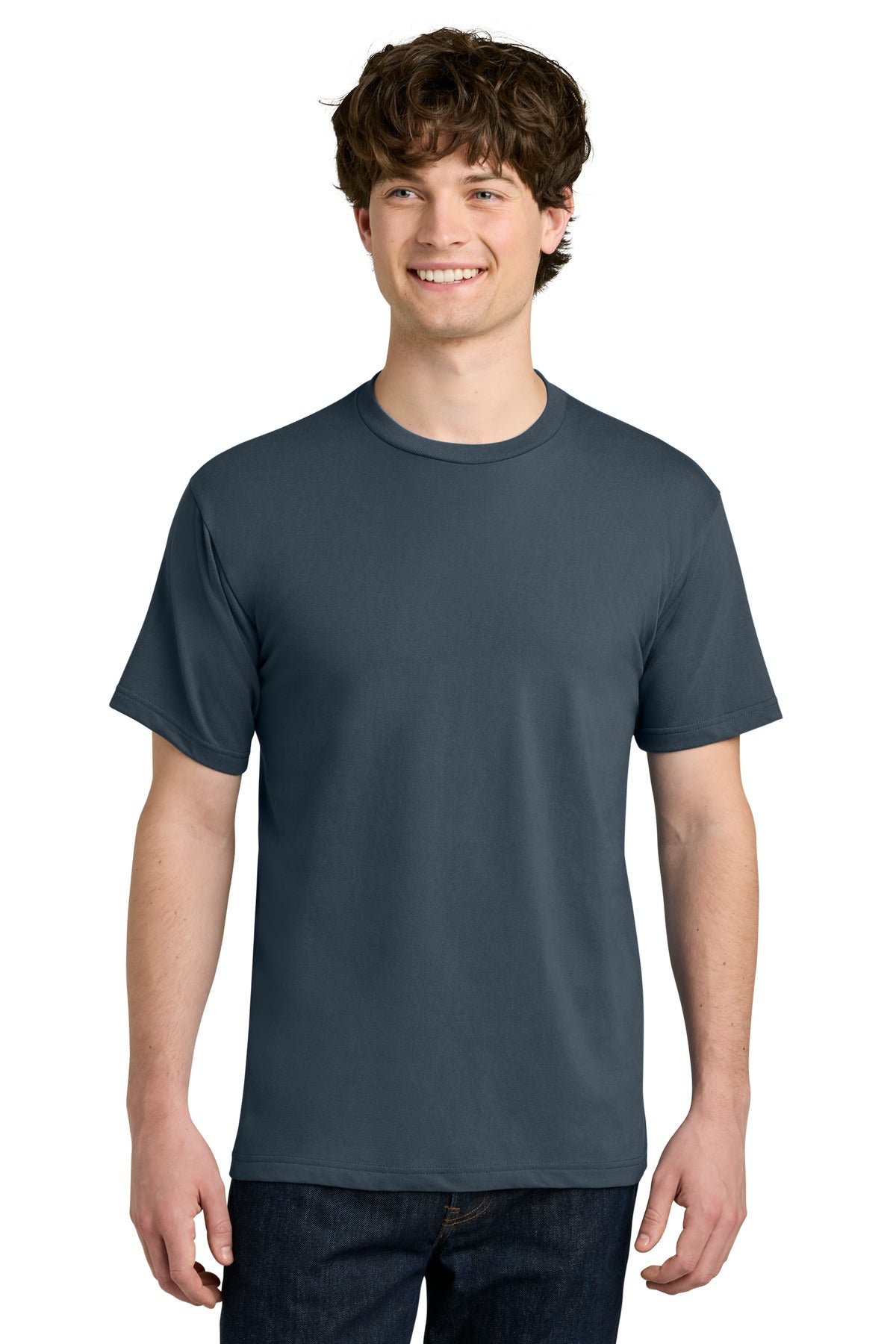 Next Level Apparel Ideal Jersey Tee NL1810 - Harbor Blue - front