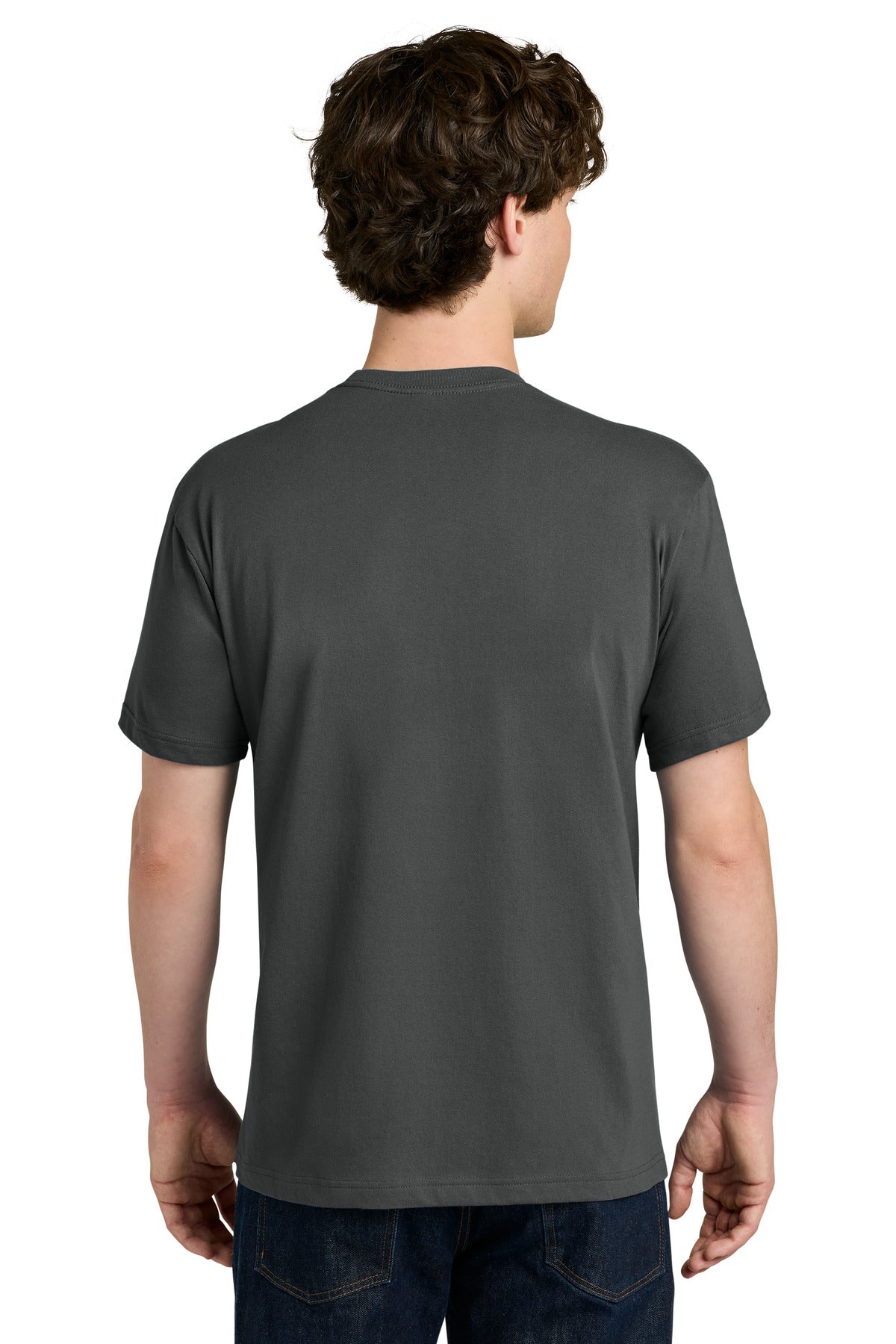 Next Level Apparel Ideal Jersey Tee NL1810 - Heavy Metal - back