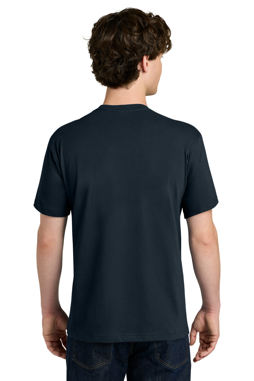 Next Level Apparel Ideal Jersey Tee NL1810 - Midnight Navy - back