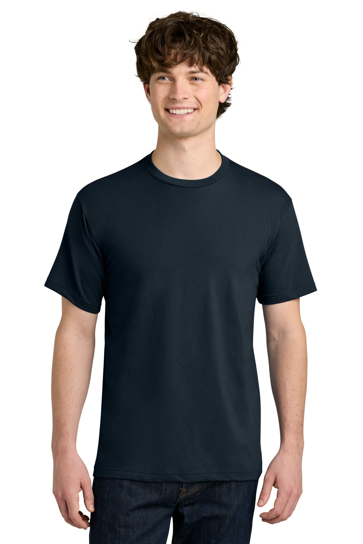 Next Level Apparel Ideal Jersey Tee NL1810 - Midnight Navy - front