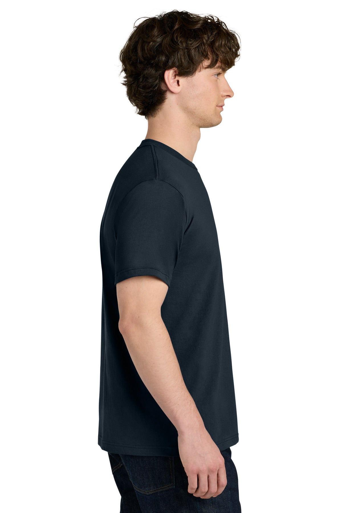 Next Level Apparel Ideal Jersey Tee NL1810 - Midnight Navy - side