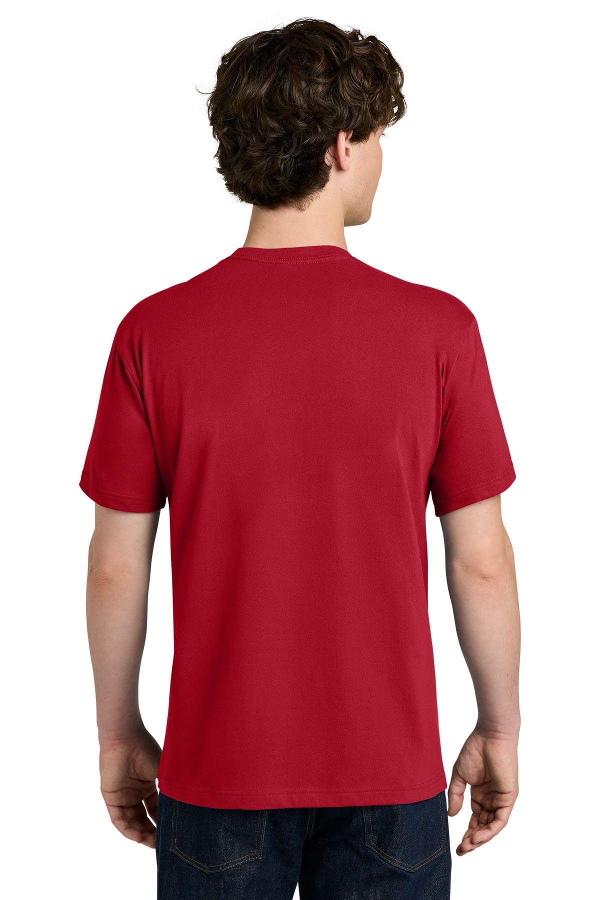 Next Level Apparel Ideal Jersey Tee NL1810 - Red - back