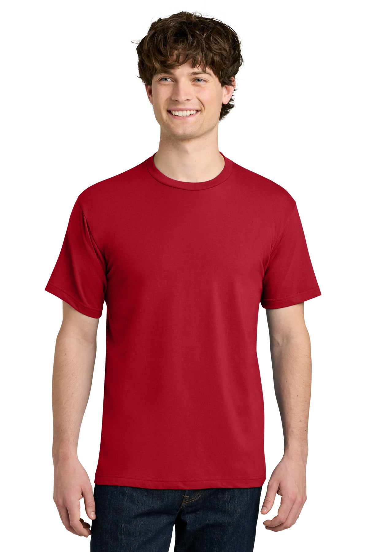 Next Level Apparel Ideal Jersey Tee NL1810 - Red - front