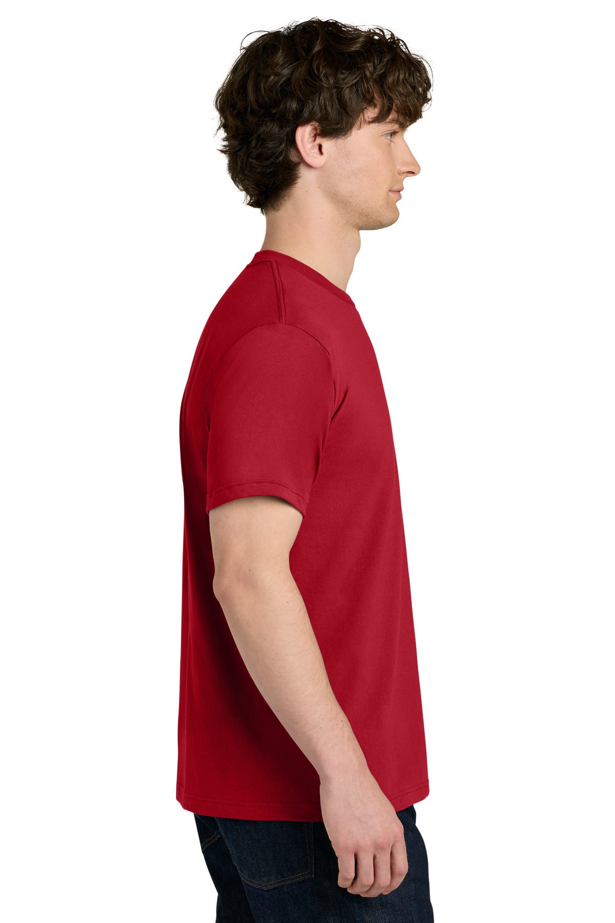 Next Level Apparel Ideal Jersey Tee NL1810 - Red - side