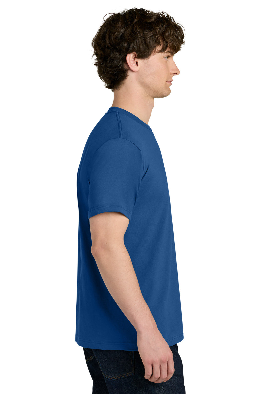 Next Level Apparel Ideal Jersey Tee NL1810 - Royal - side