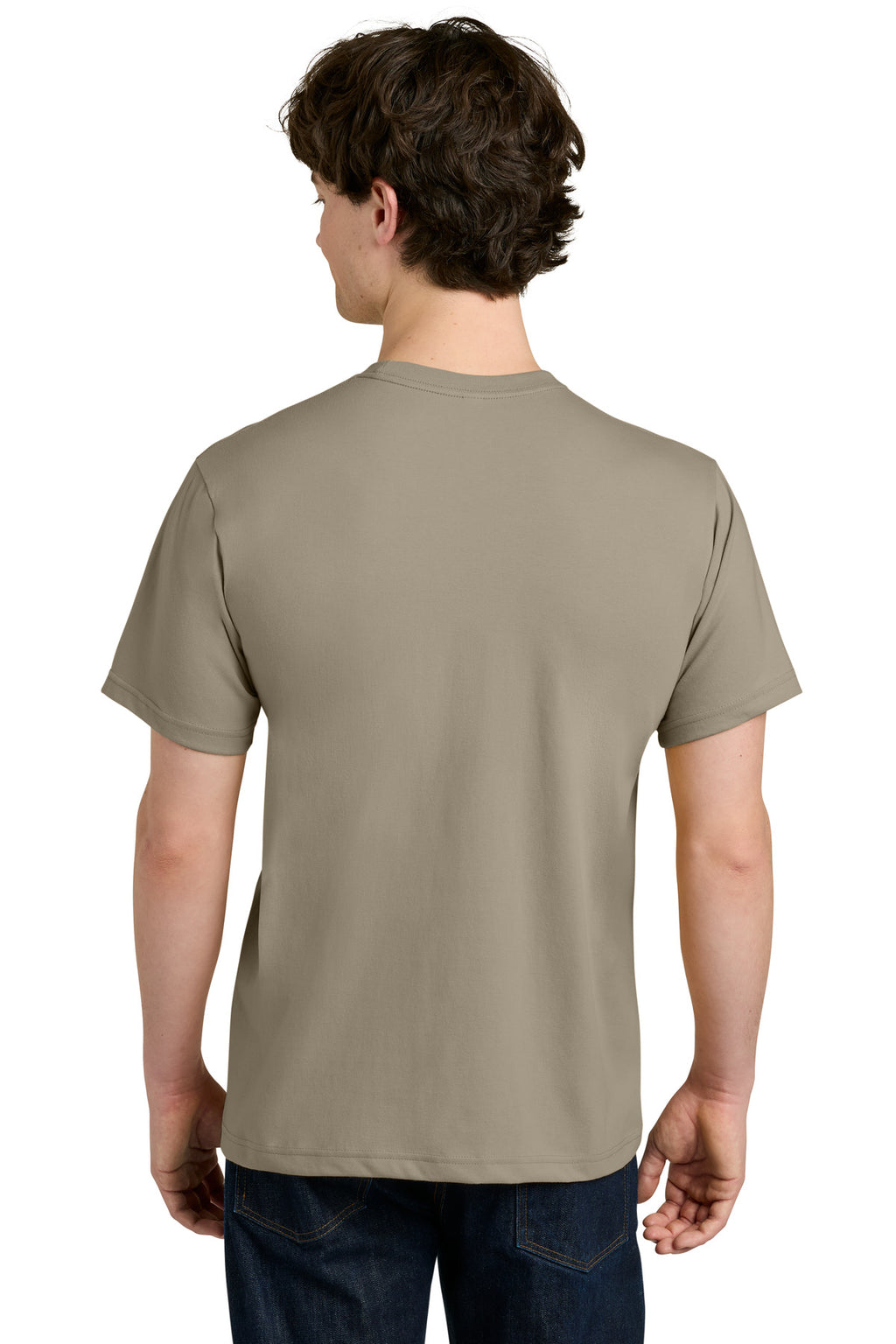 Next Level Apparel Ideal Jersey Tee NL1810 - Tan - back