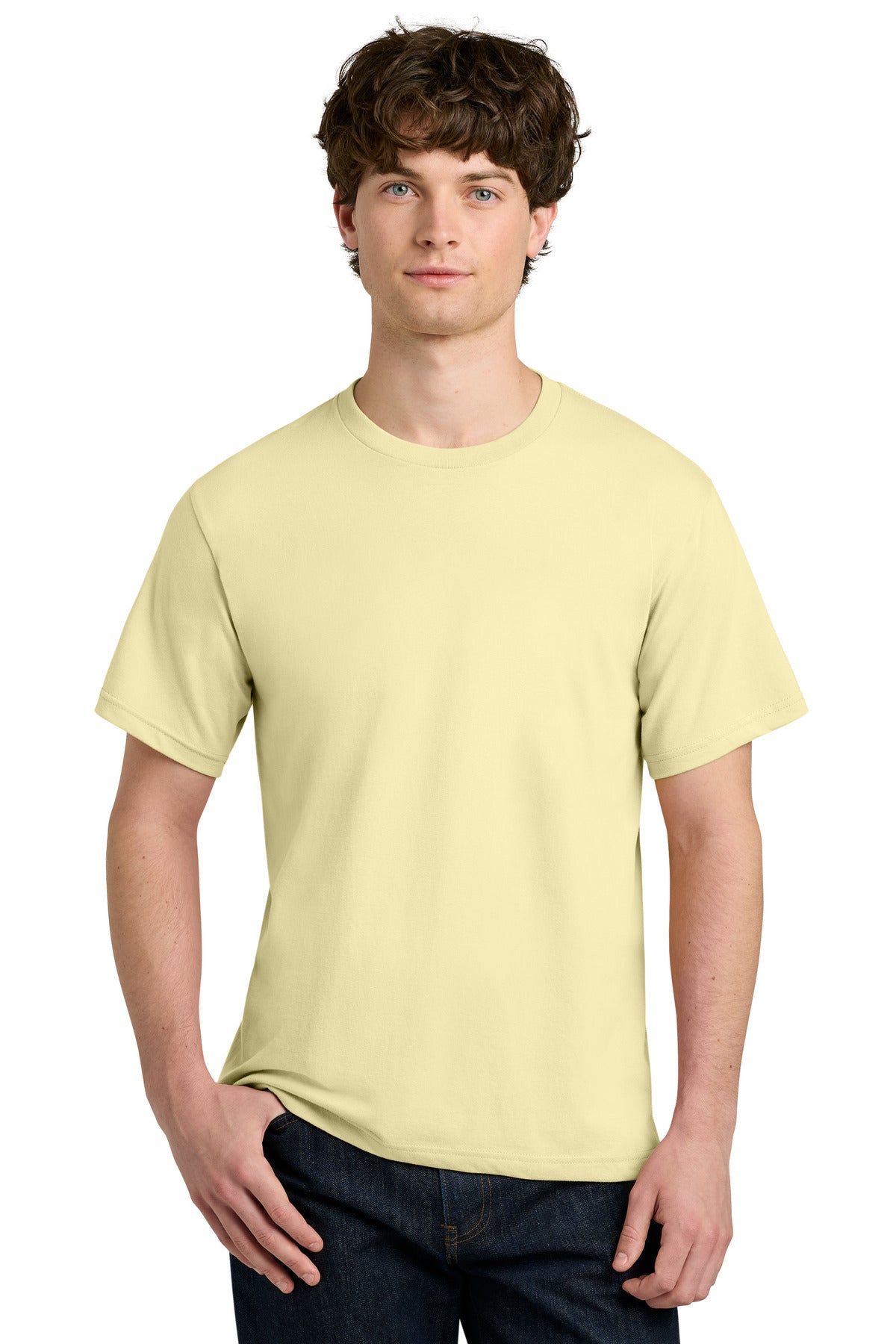 Next Level Apparel Ideal Jersey Tee NL1810 - Vintage Yellow - front