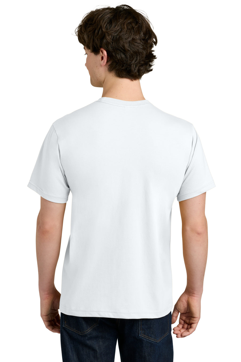 Next Level Apparel Ideal Jersey Tee NL1810 - White - back