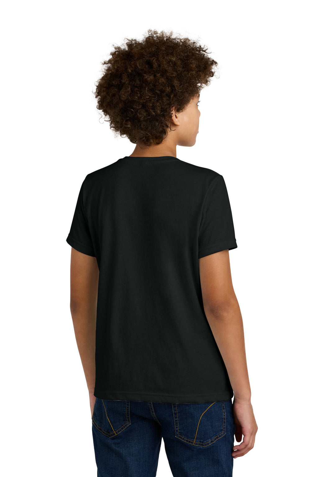 Next Level Apparel Youth CVC Tee NL3312 - Black - back