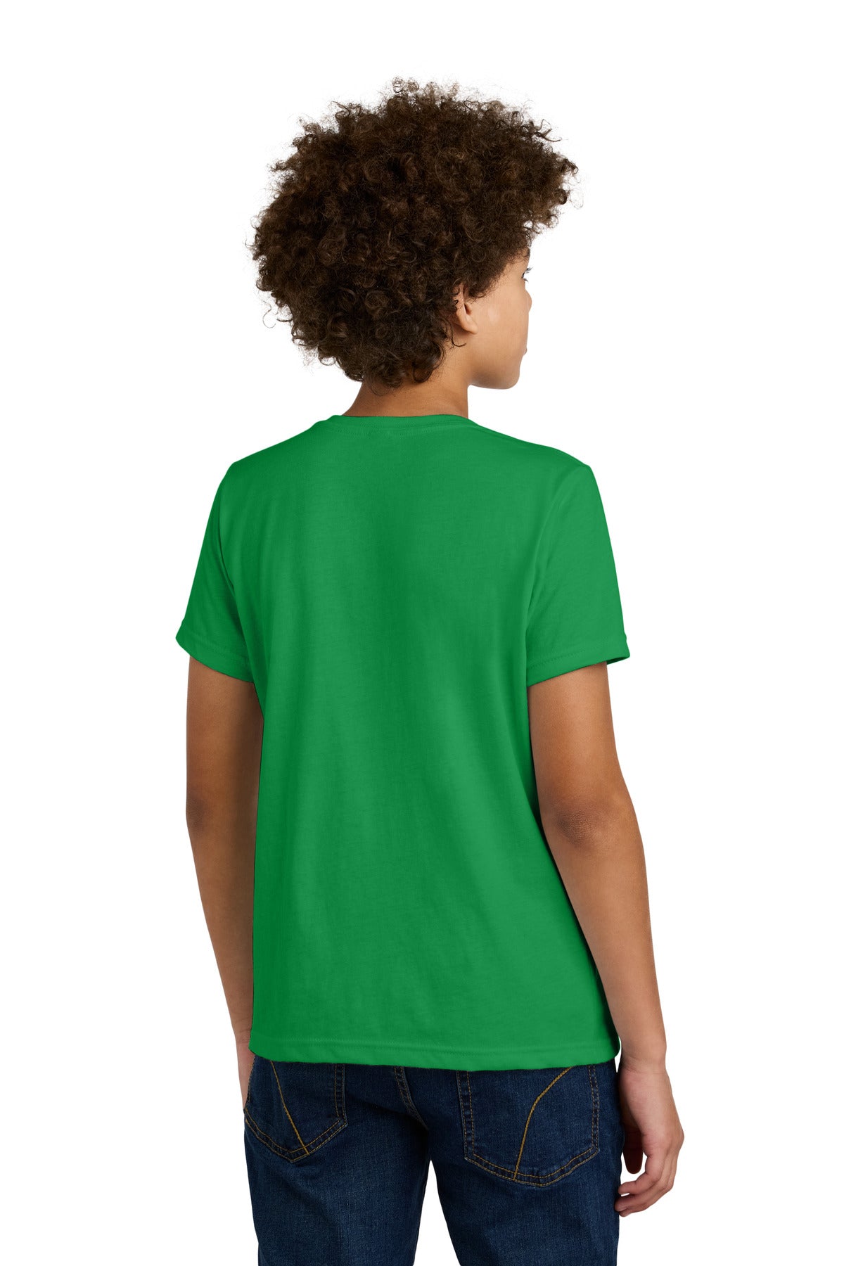 Next Level Apparel Youth CVC Tee NL3312 - Kelly Green - back