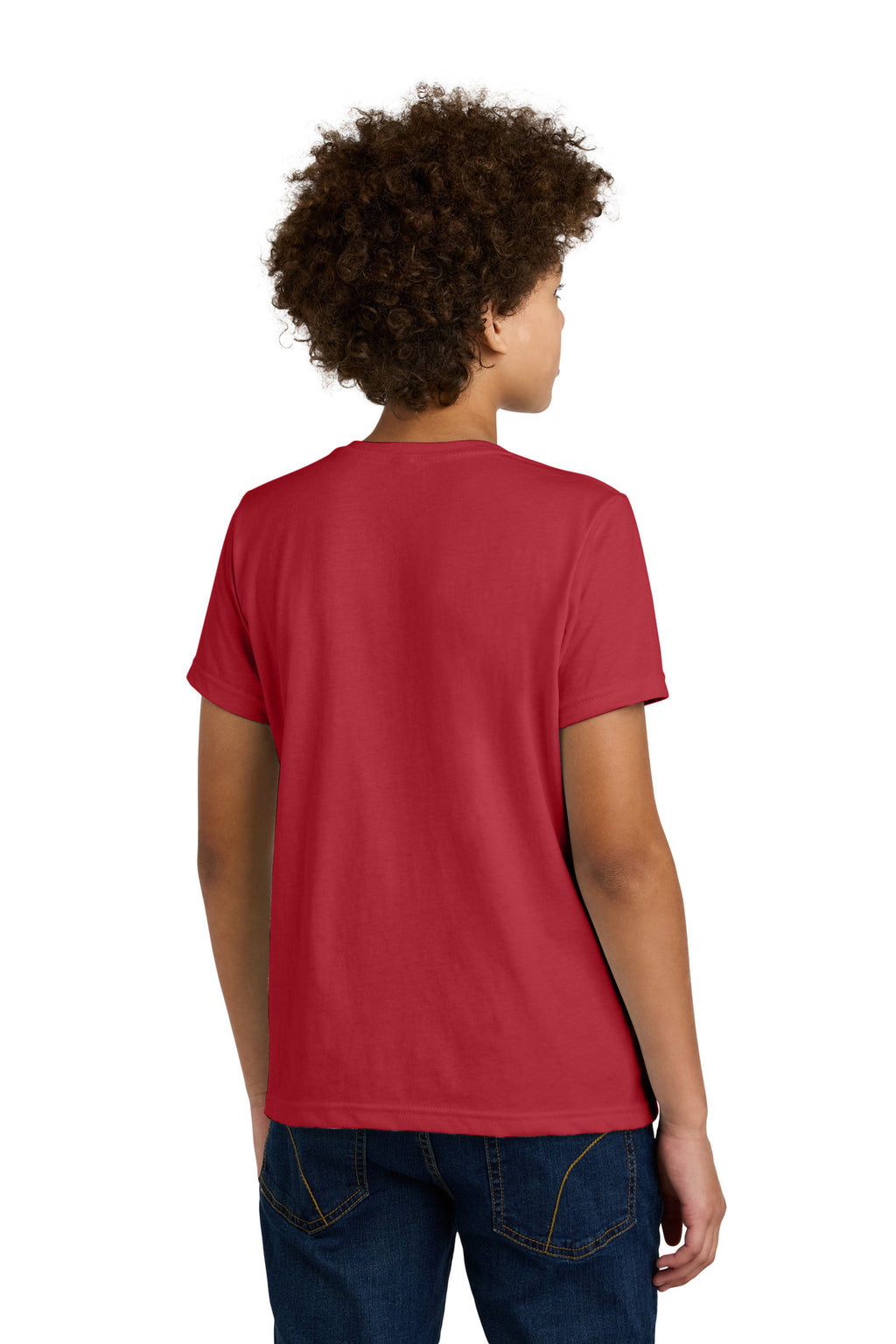 Next Level Apparel Youth CVC Tee NL3312 - Red - back