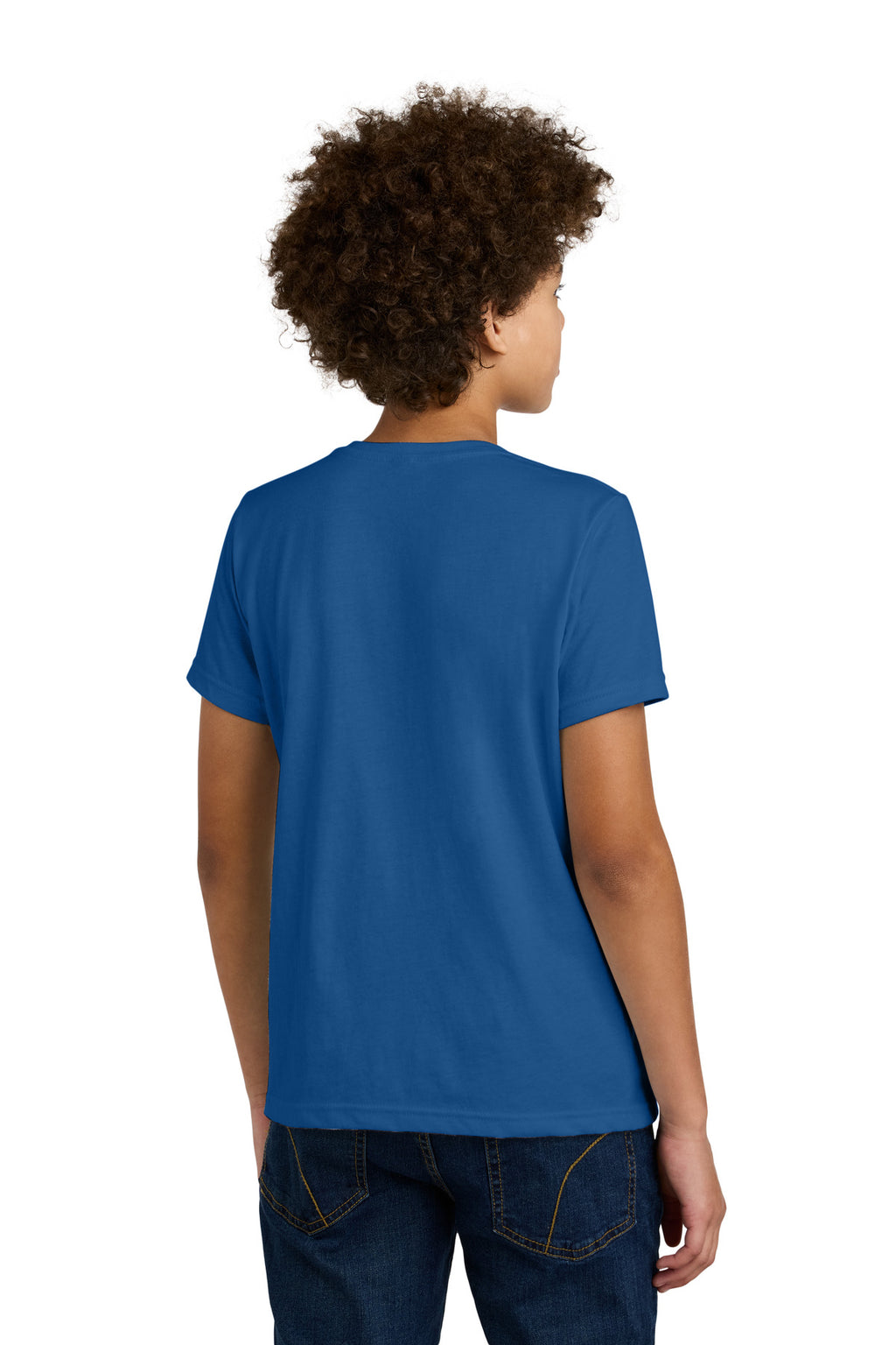 Next Level Apparel Youth CVC Tee NL3312 - Royal - back