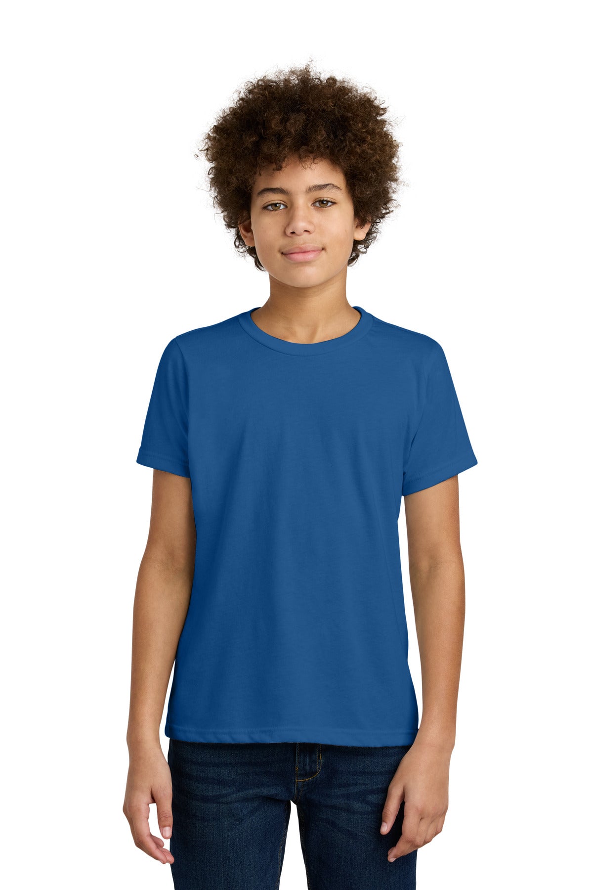 Next Level Apparel Youth CVC Tee NL3312 - Royal - front