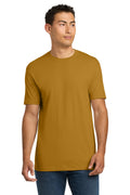 Next Level Apparel Adult Cotton Tee. NL3600 - Antique Gold - front